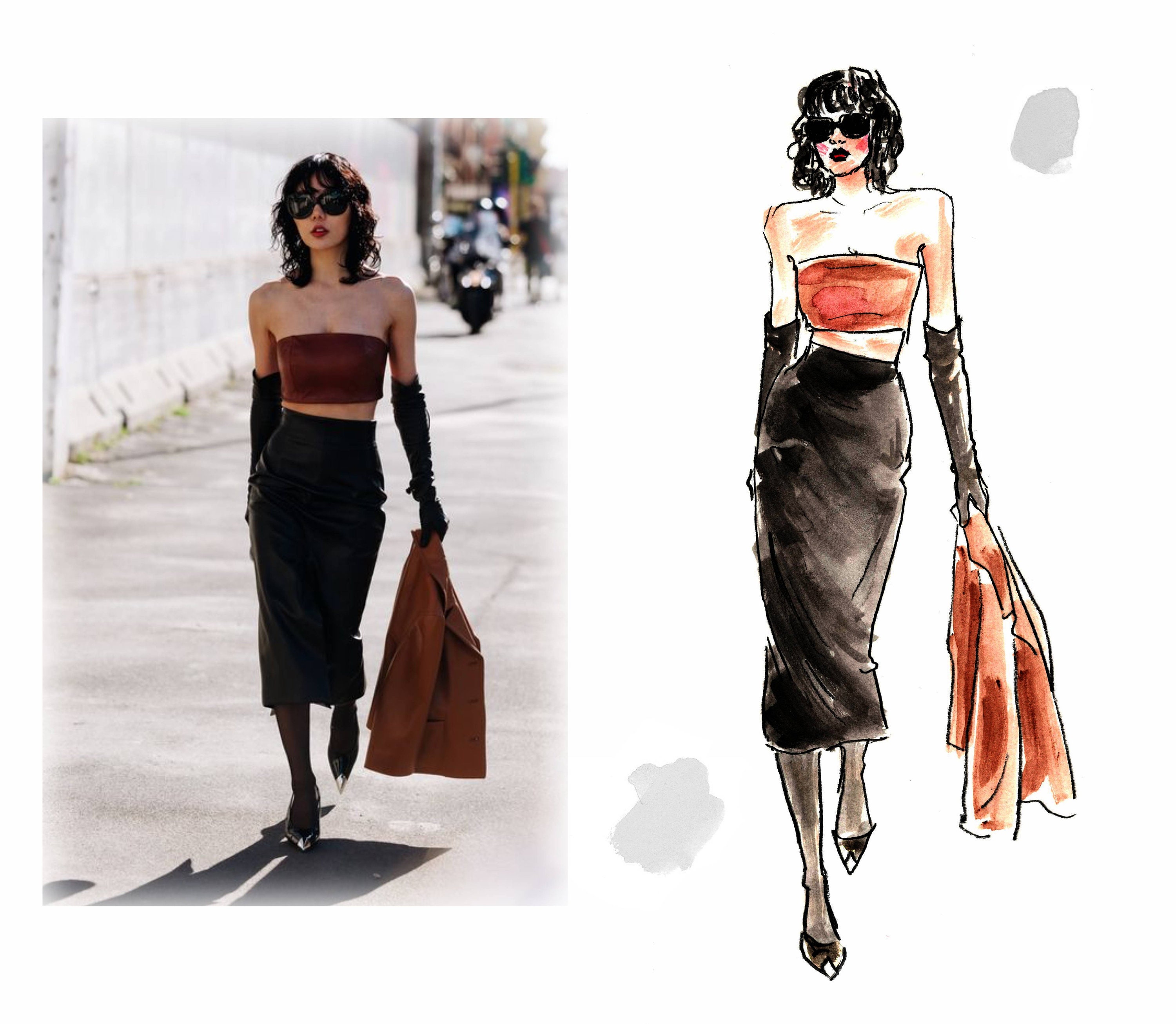 Custom Fashion Illustration