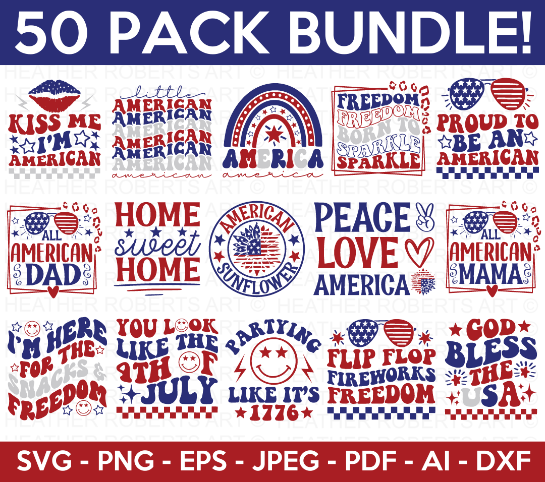 4th of July SVG Bundle