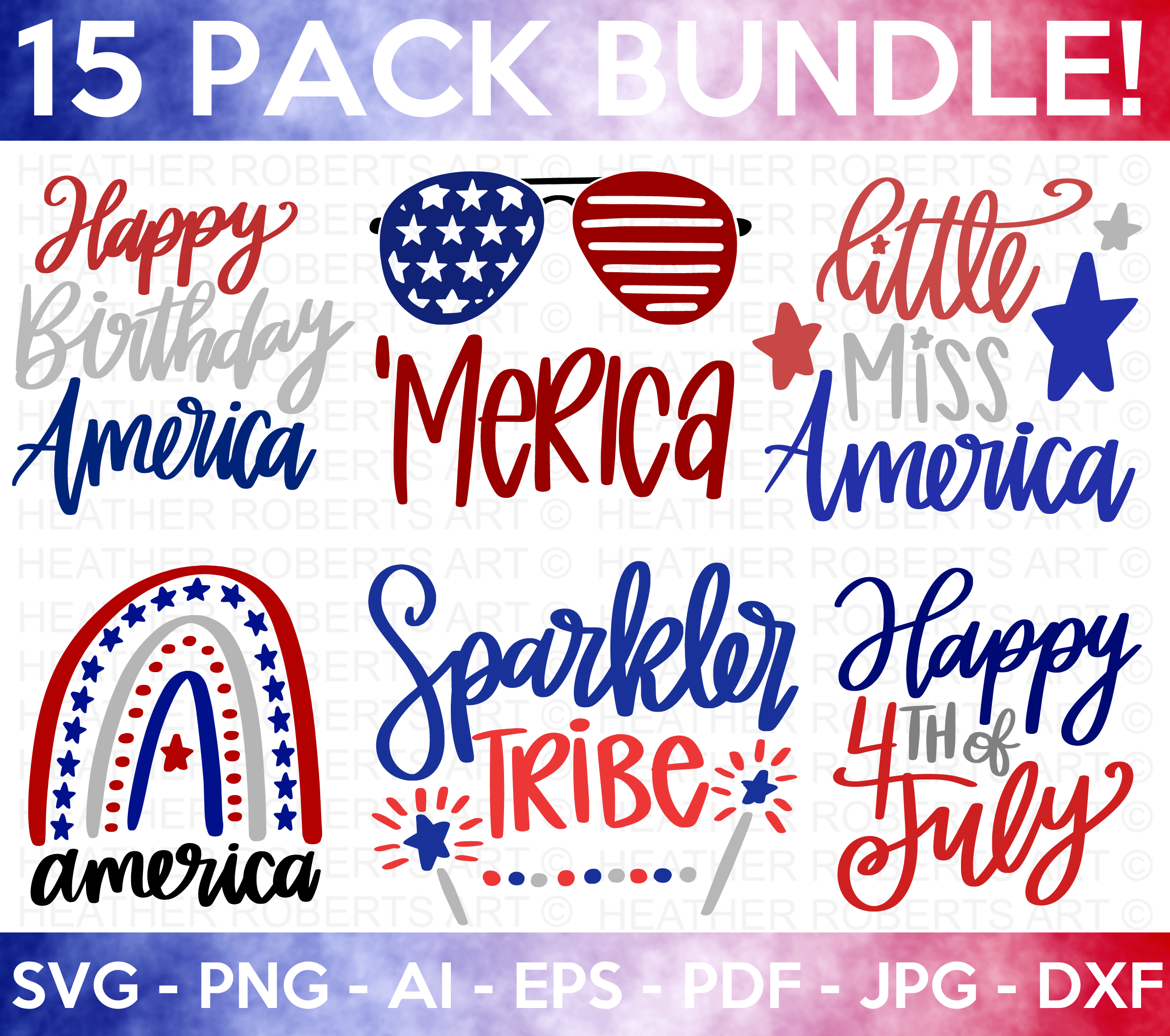 4th of July SVG Bundle