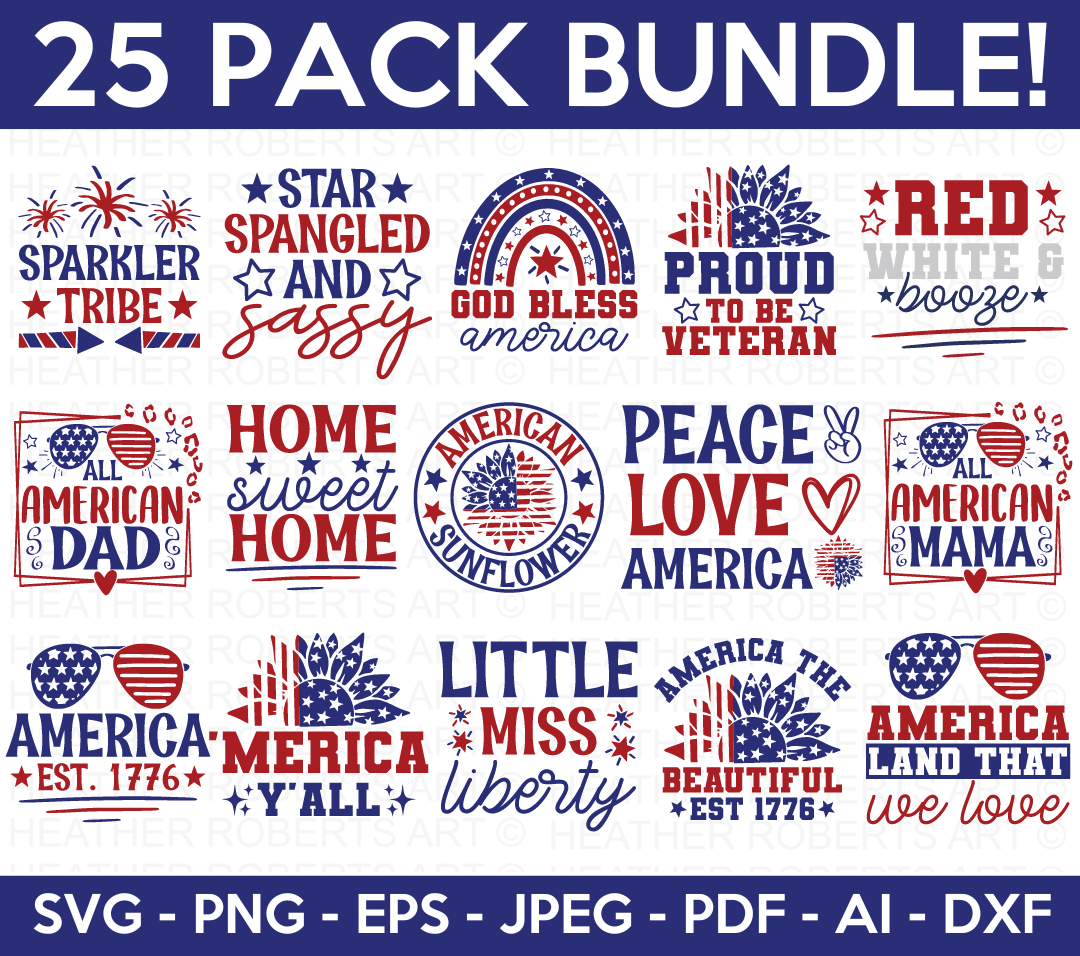 4th of July SVG Bundle