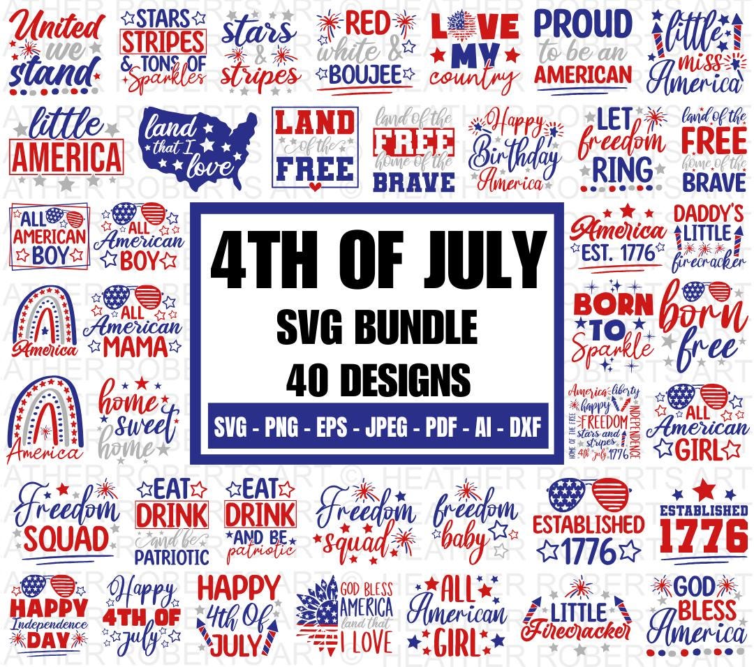4th of July SVG Bundle