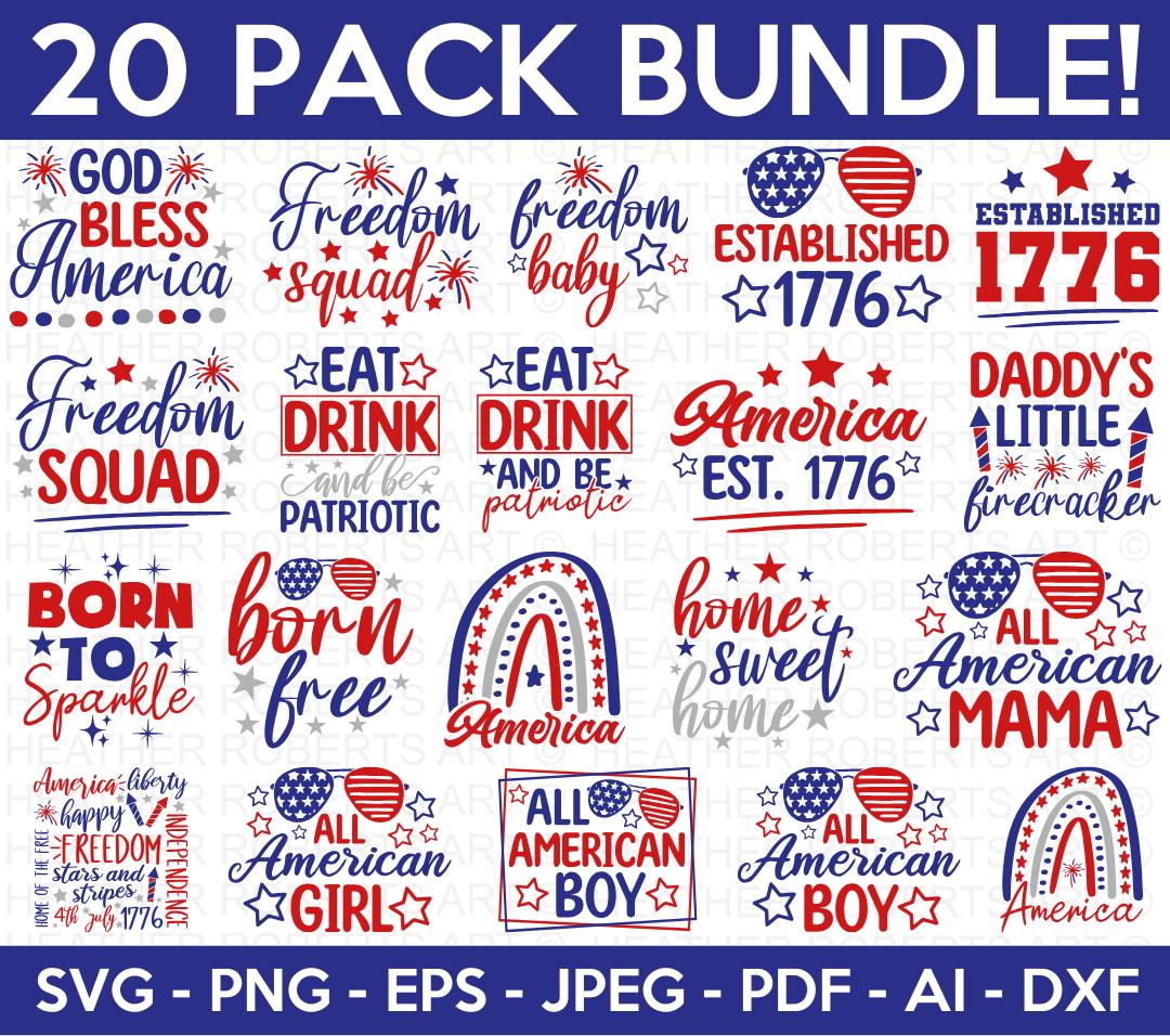 4th of July SVG Bundle