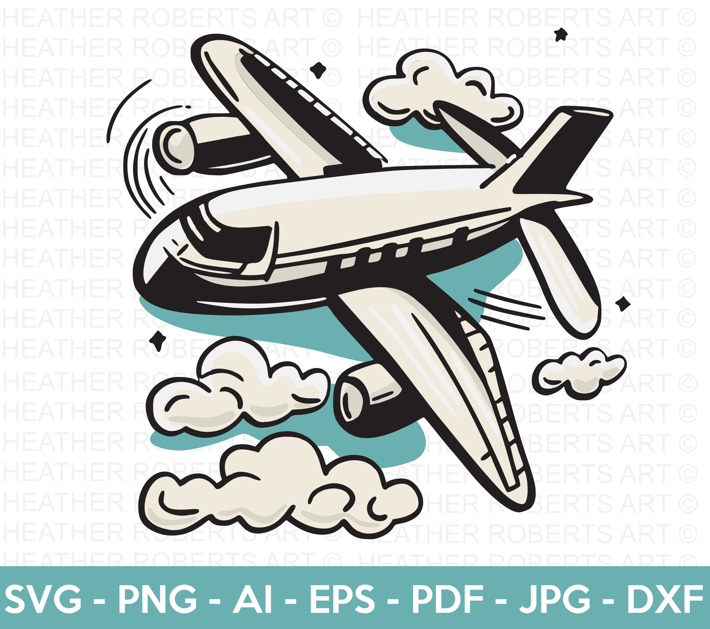 Airplane SVG