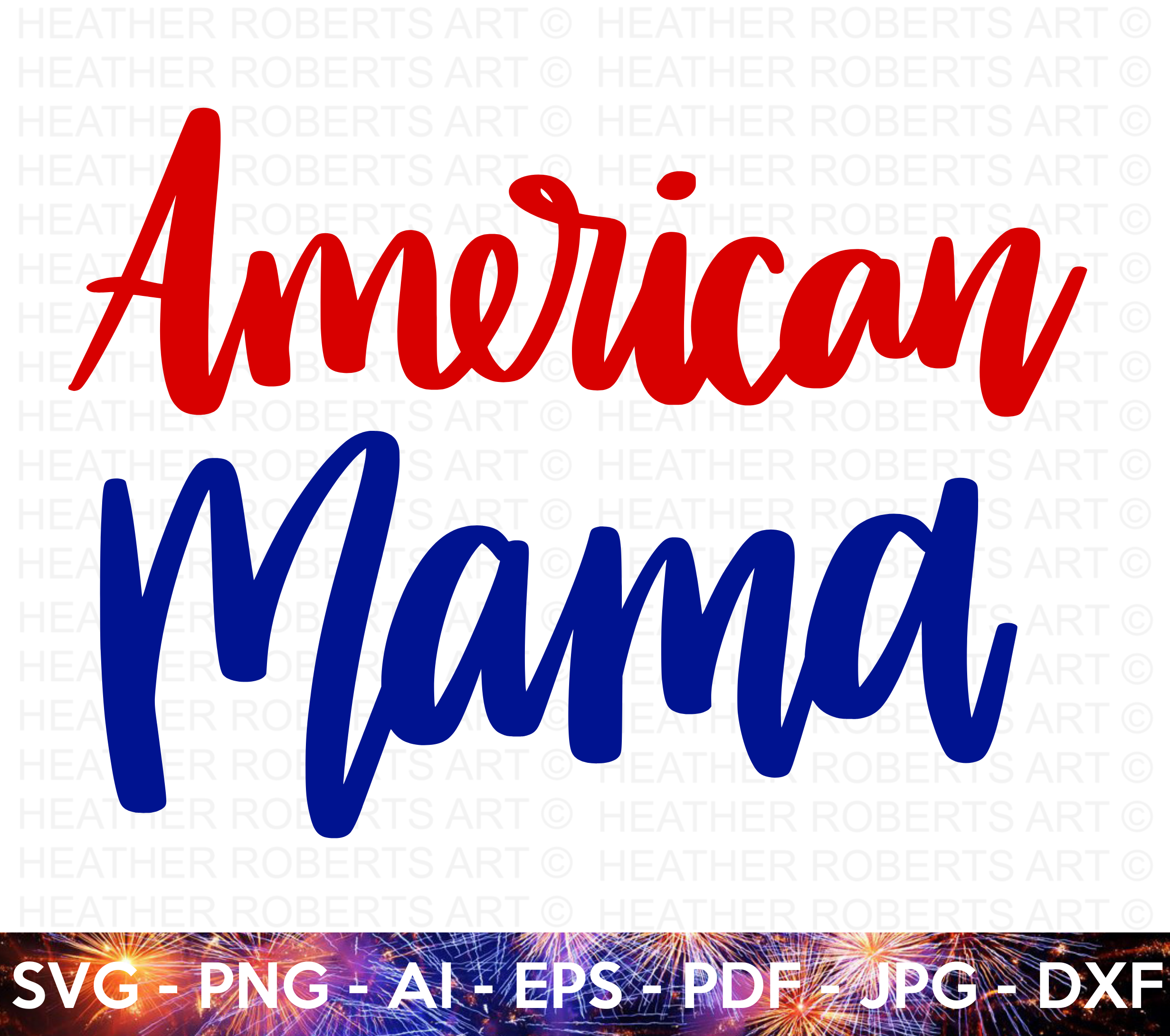 American Mama SVG