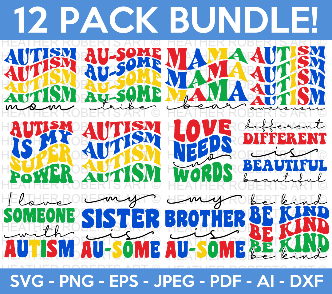 Autism Svg Bundle