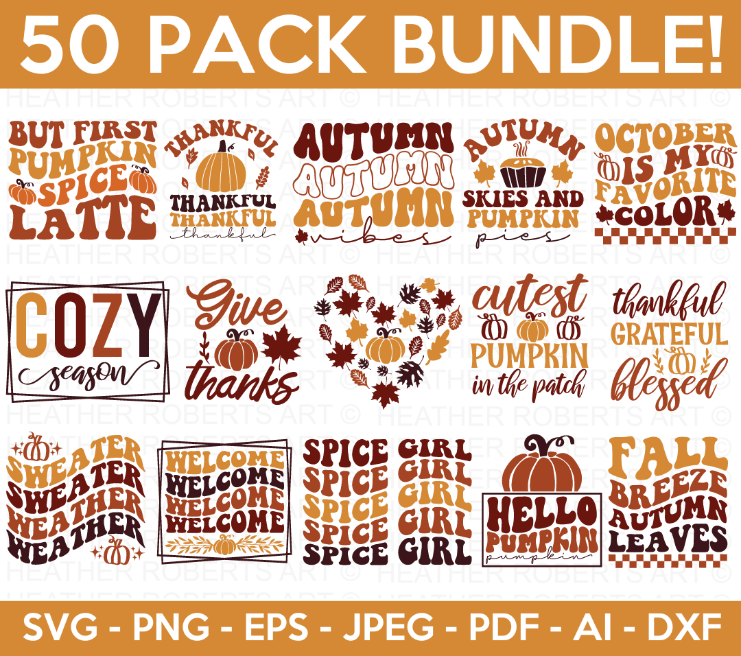 Autumn SVG Bundle