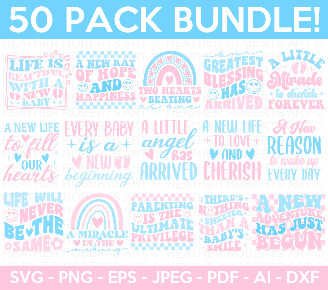 Baby Quote SVG Bundle