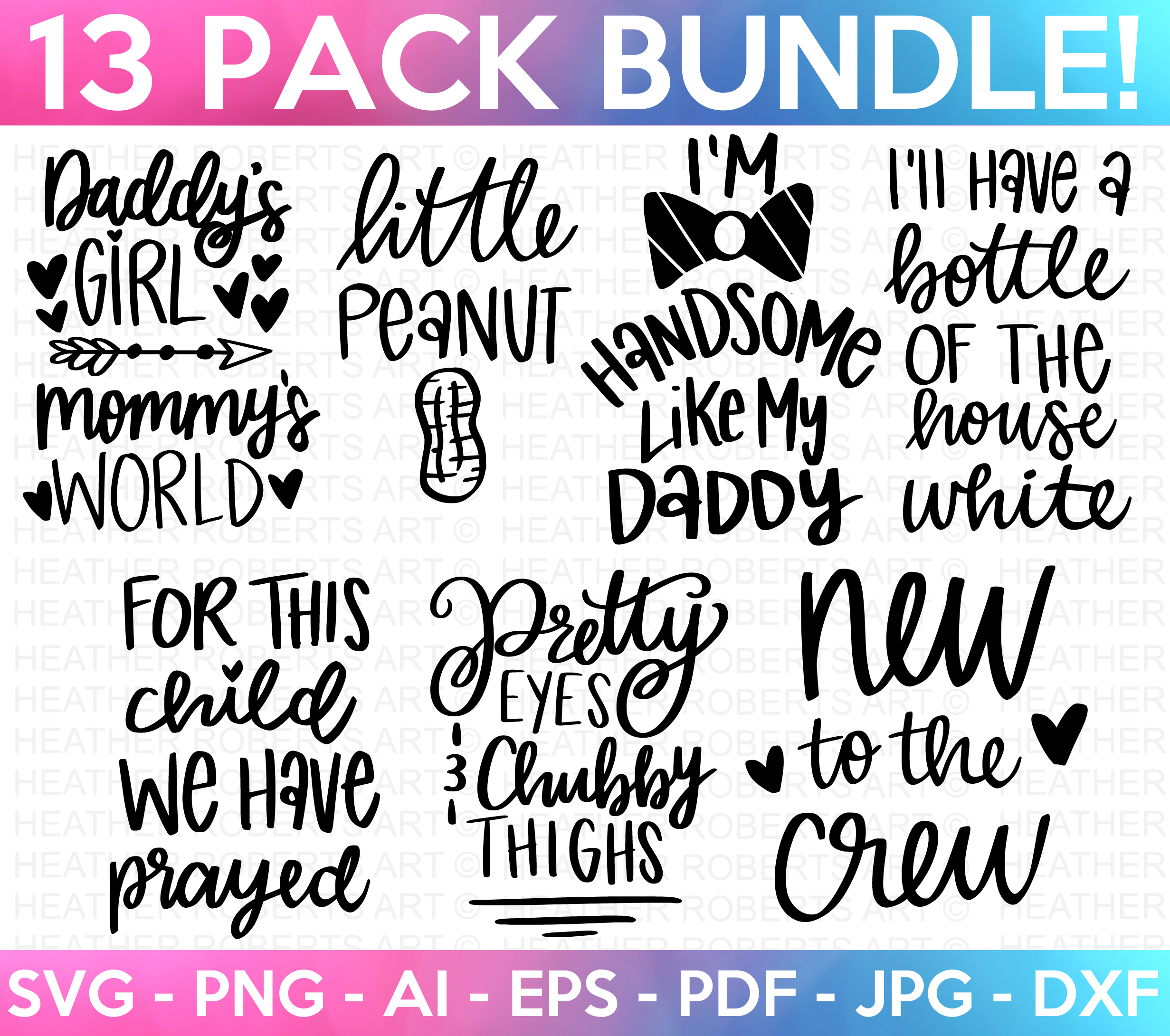 Baby Quote SVG Bundle