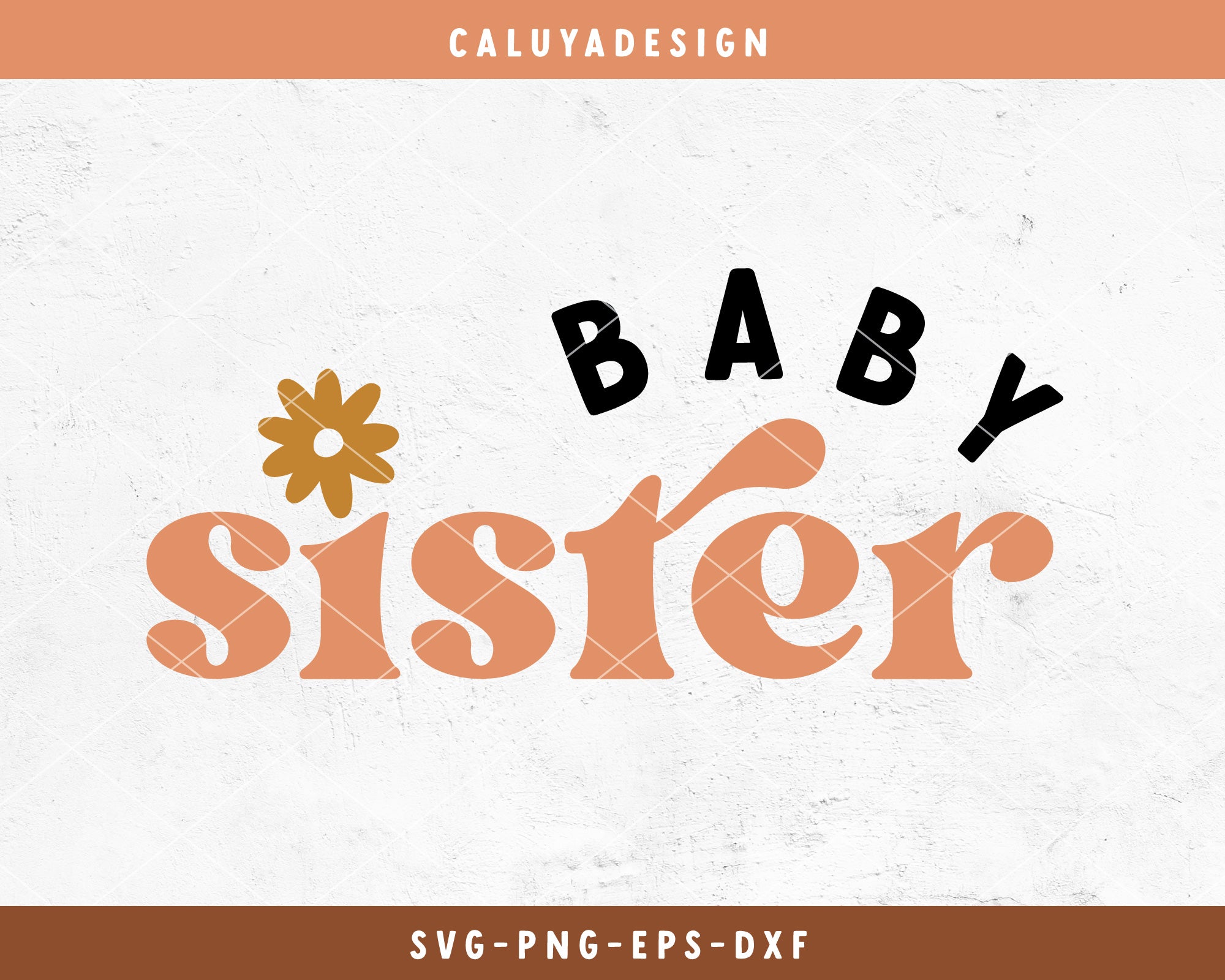 Baby Sister SVG