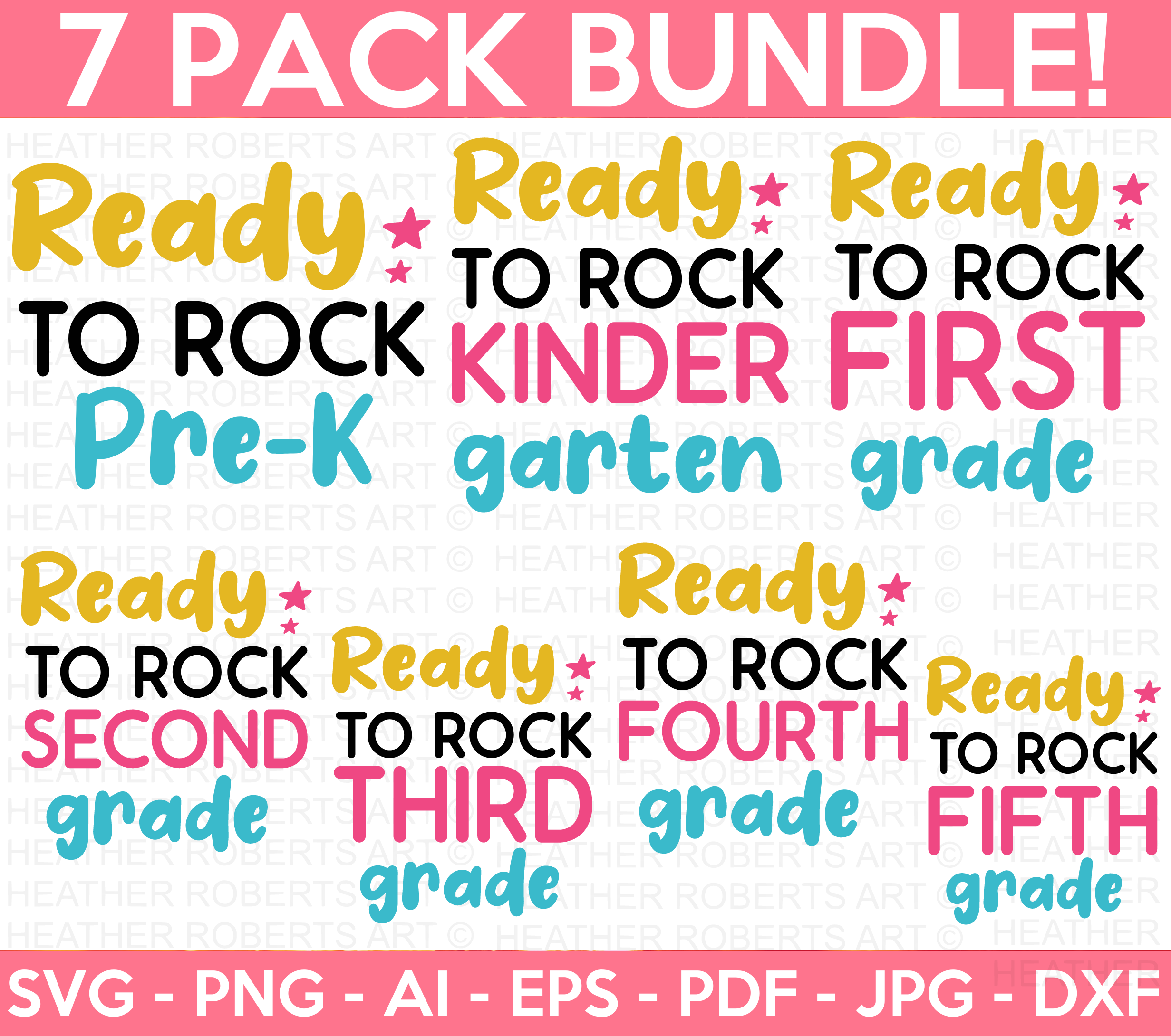 Back to School SVG Bundle