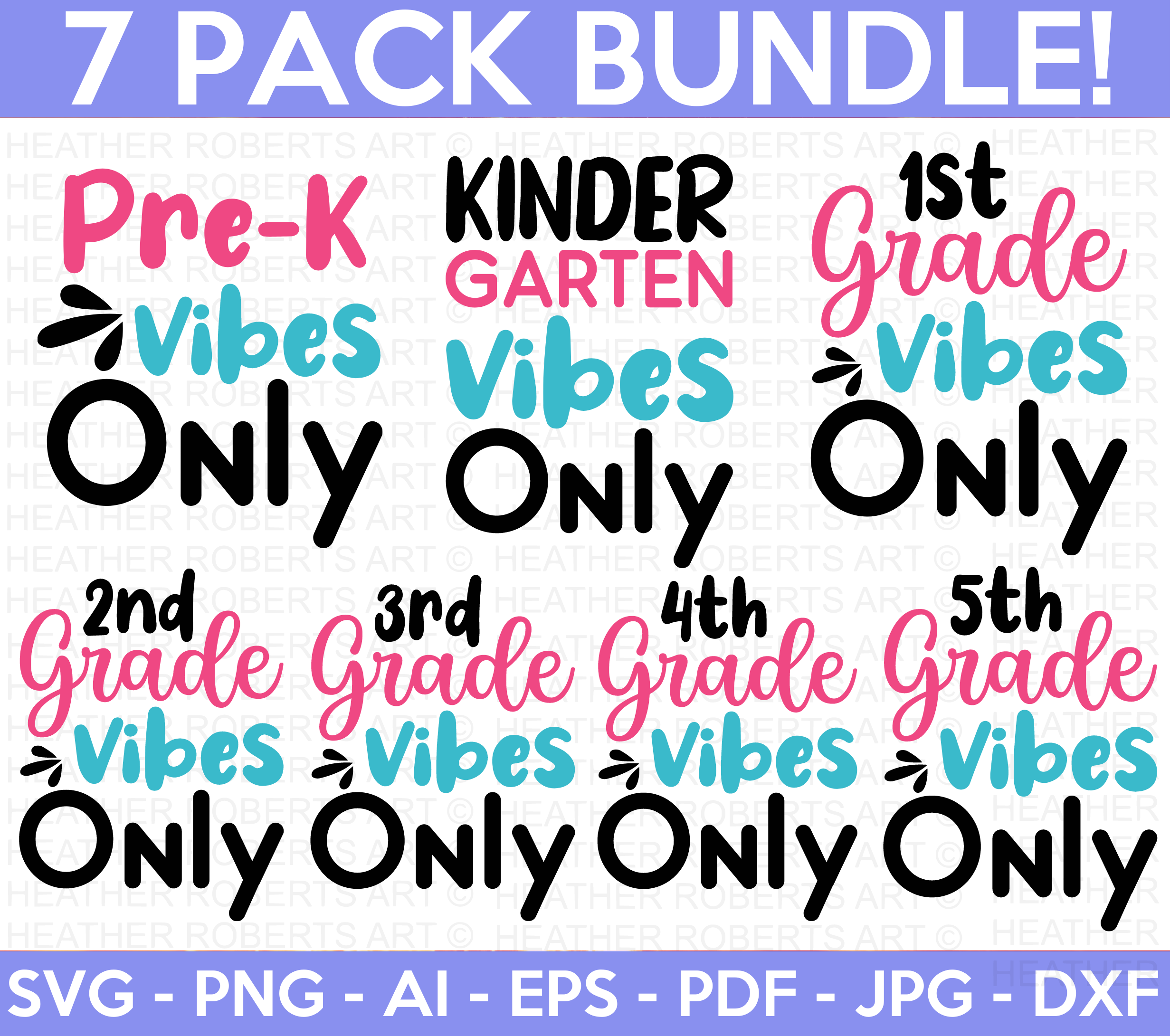 Back to School SVG Bundle
