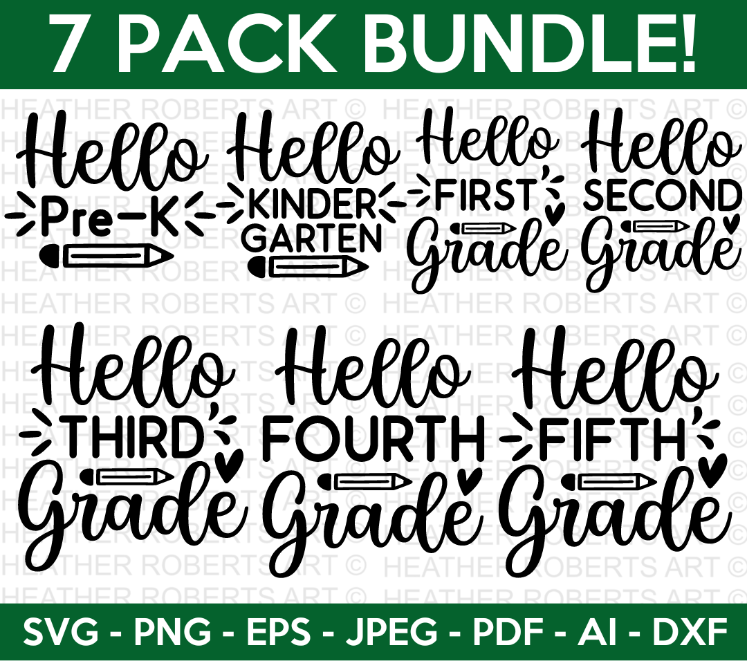 Back to School SVG Bundle