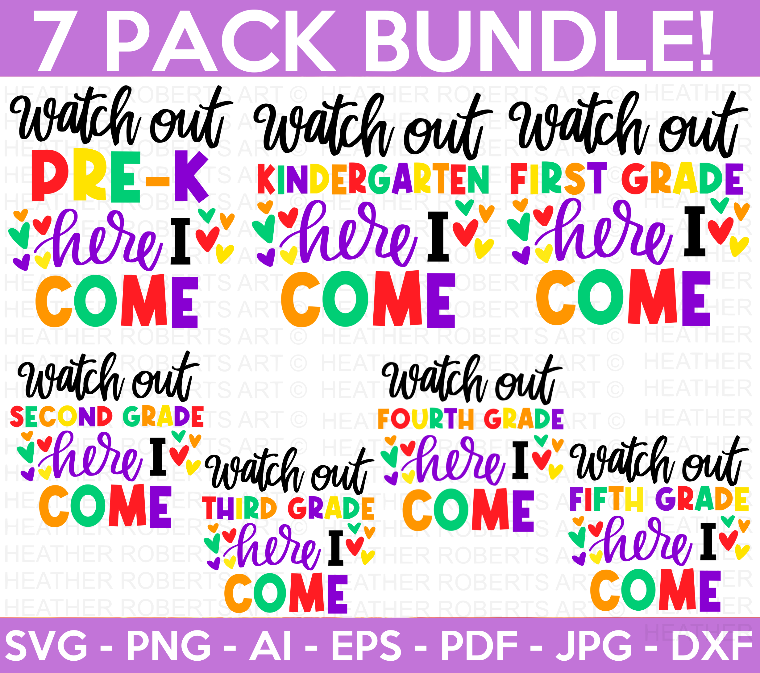 Back to School SVG Bundle
