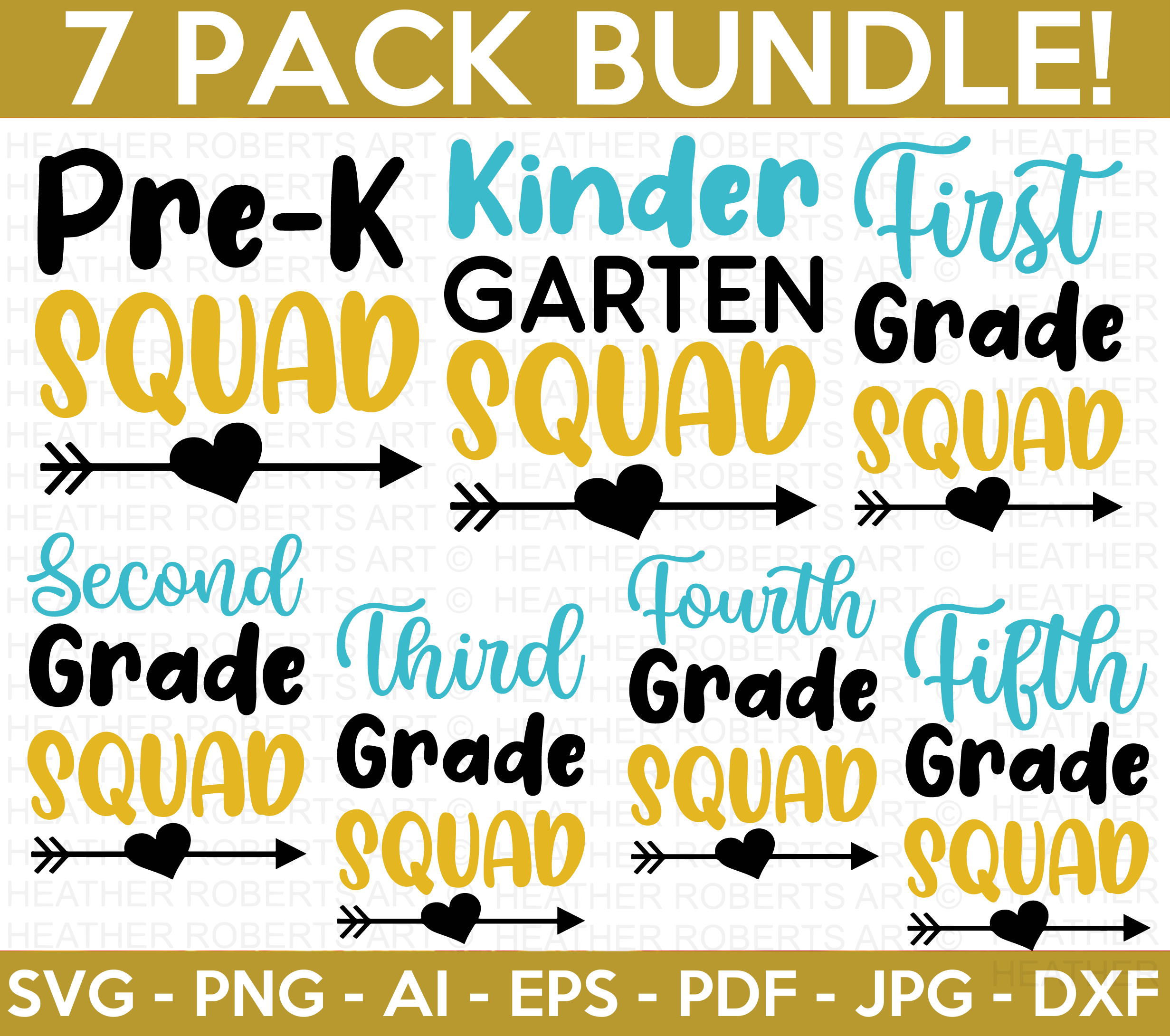 Back to School SVG Bundle