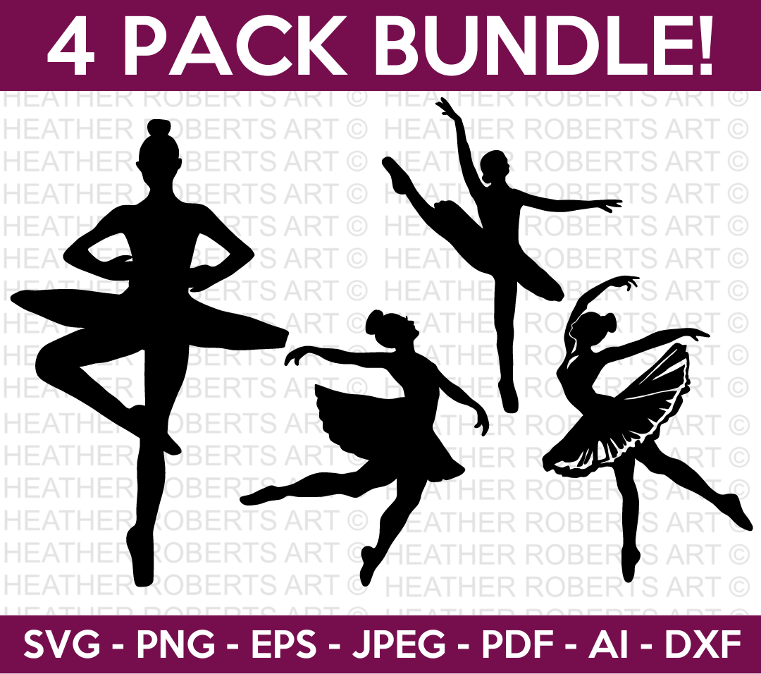 Ballet Dancer Mini Svg Bundle
