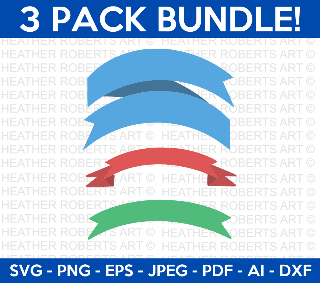 Banners Mini SVG Bundle