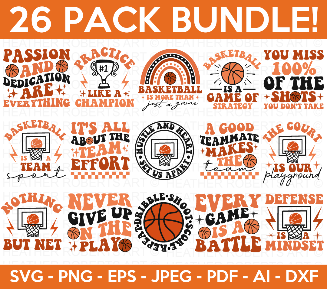 Basketball SVG Bundle