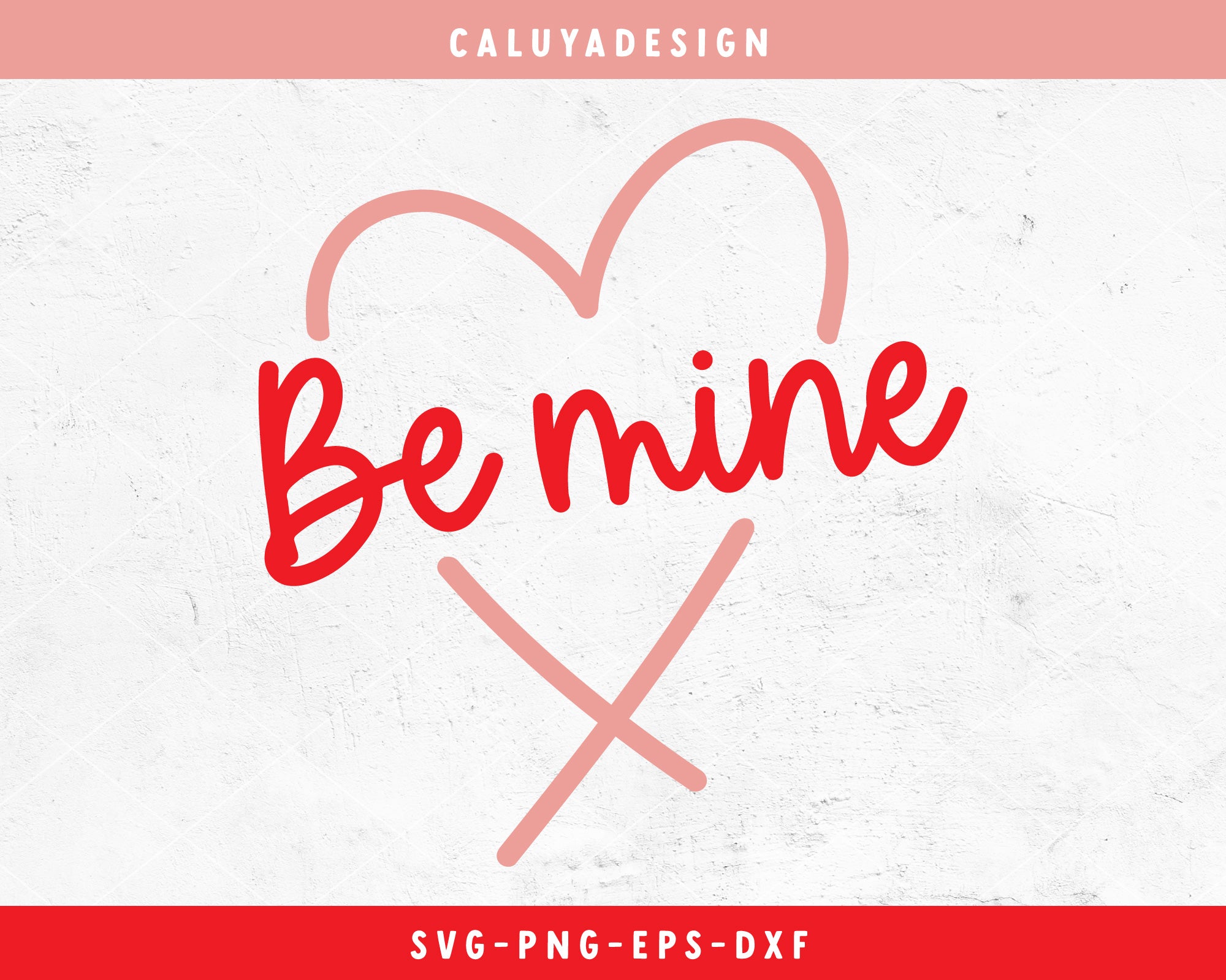 Be Mine Heart SVG
