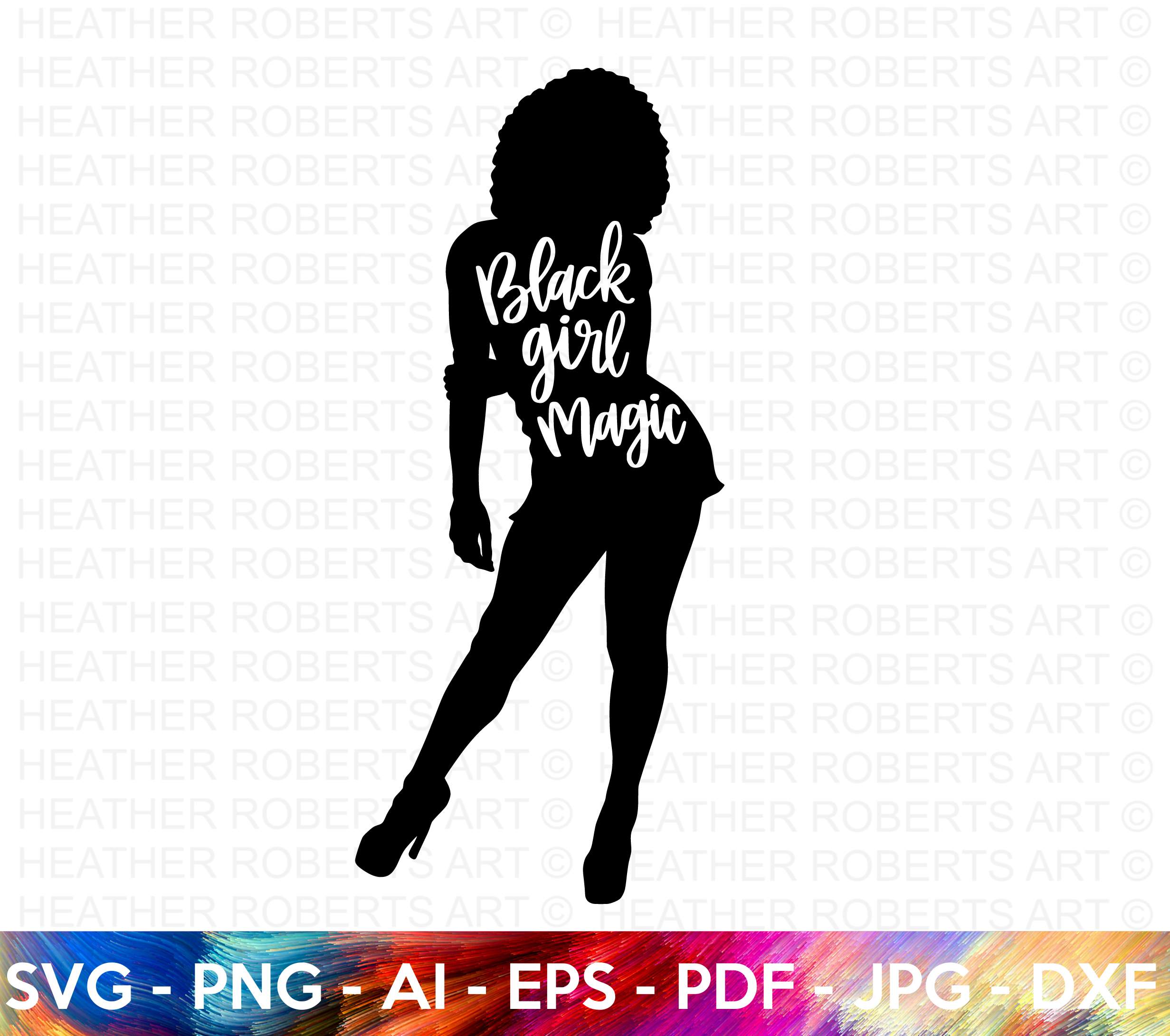 Black Girl Magic SVG
