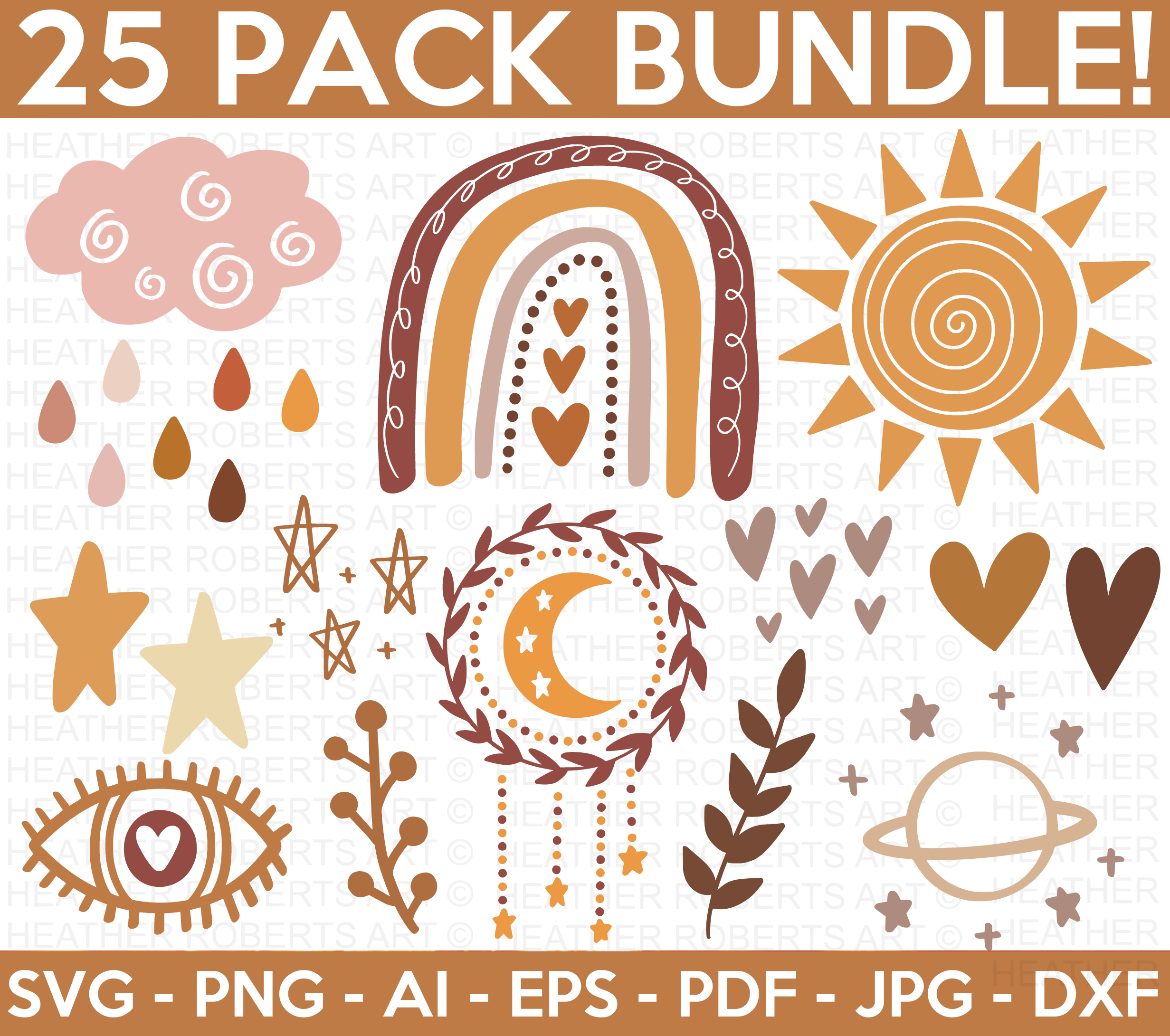 Boho SVG Bundle