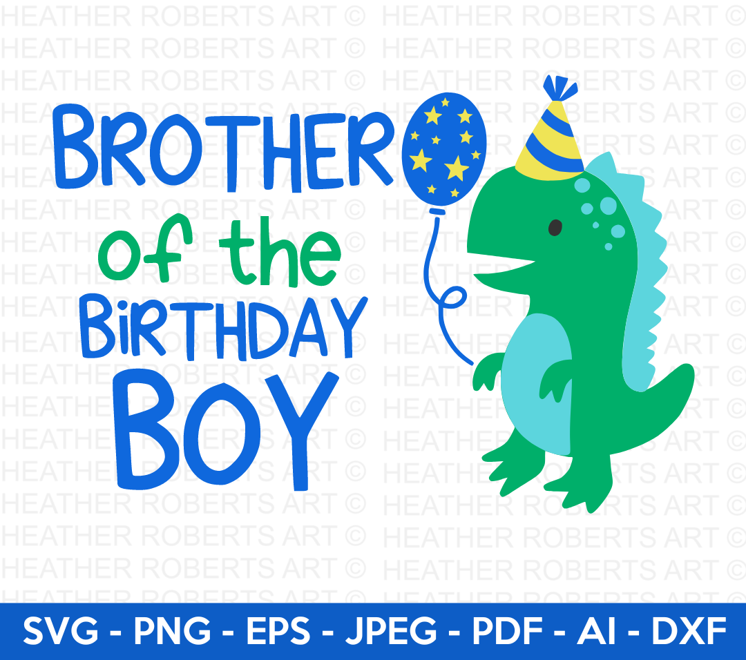 Brother of the Birthday Boy Svg