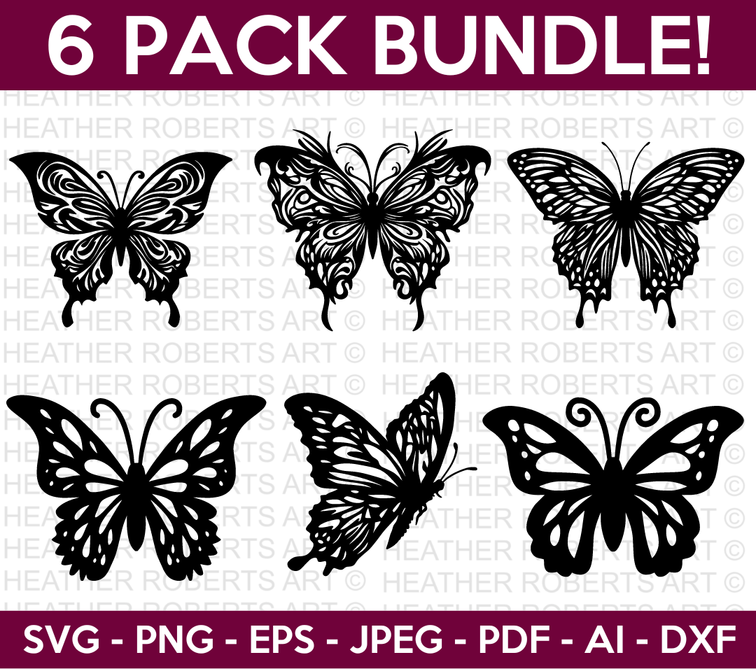 Butterfly Mini Svg Bundle