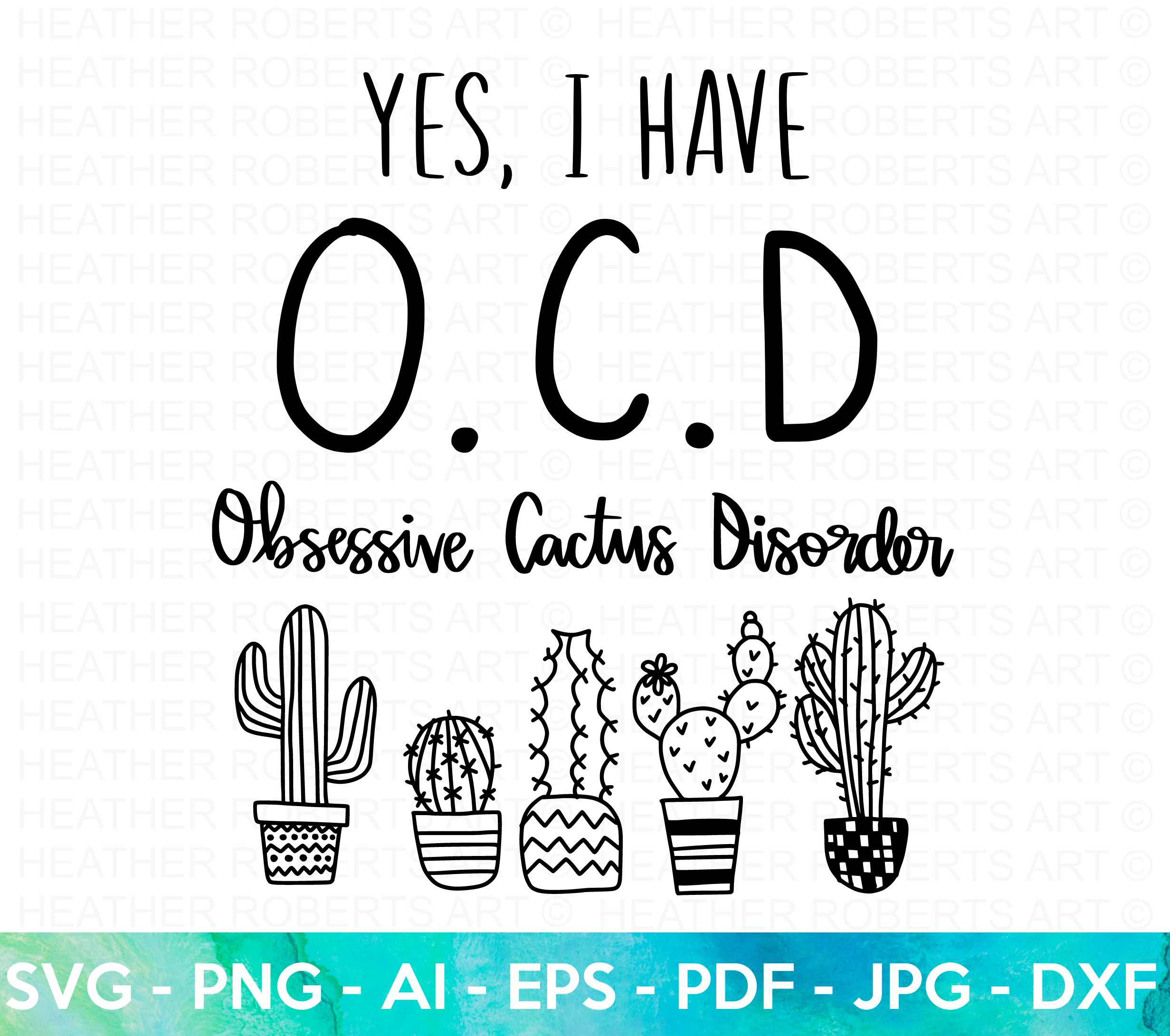 Cactus Disorder SVG