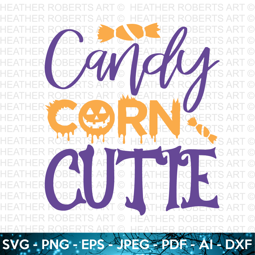Candy Corn Cutie SVG