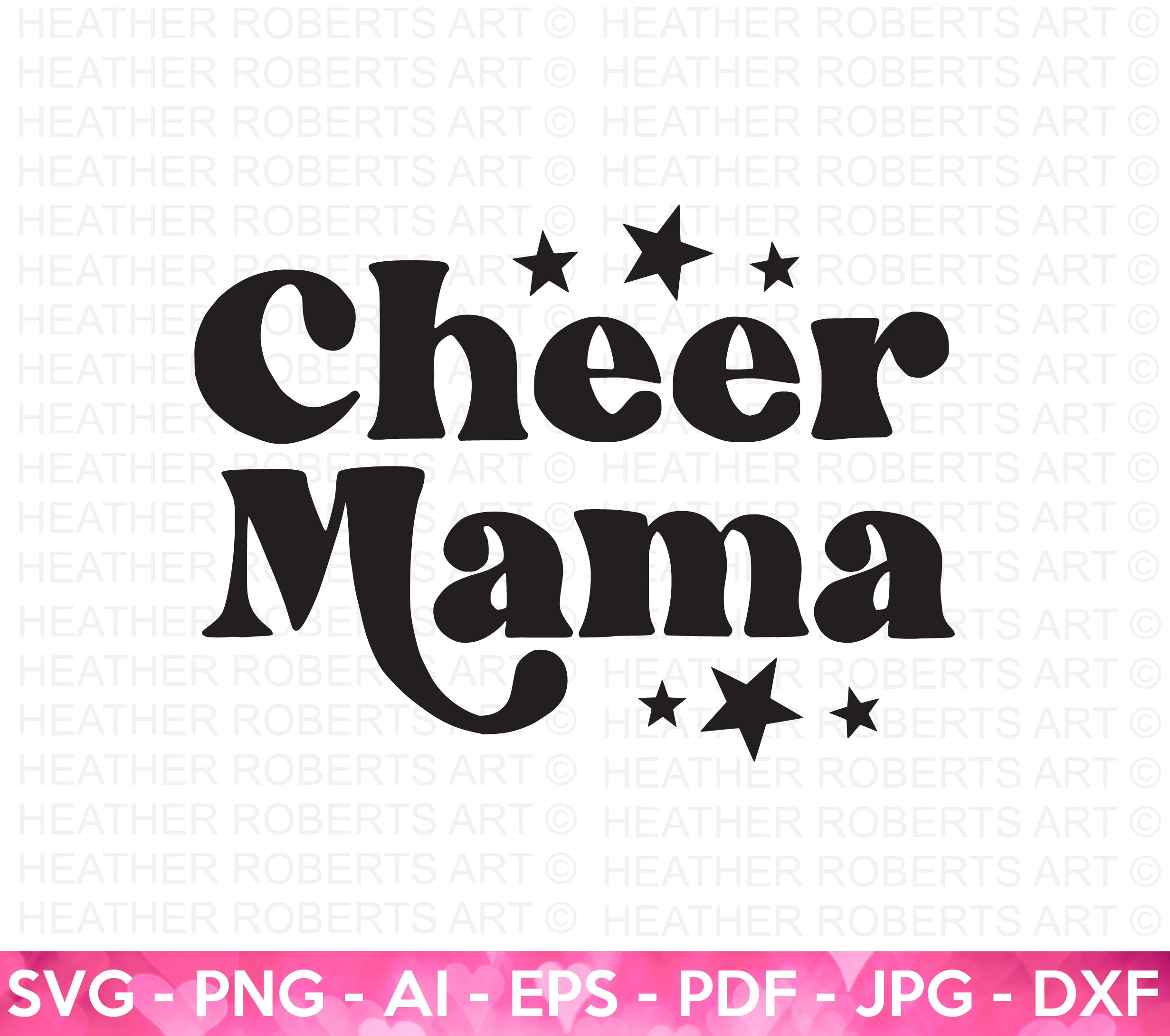 Cheer Mama SVG
