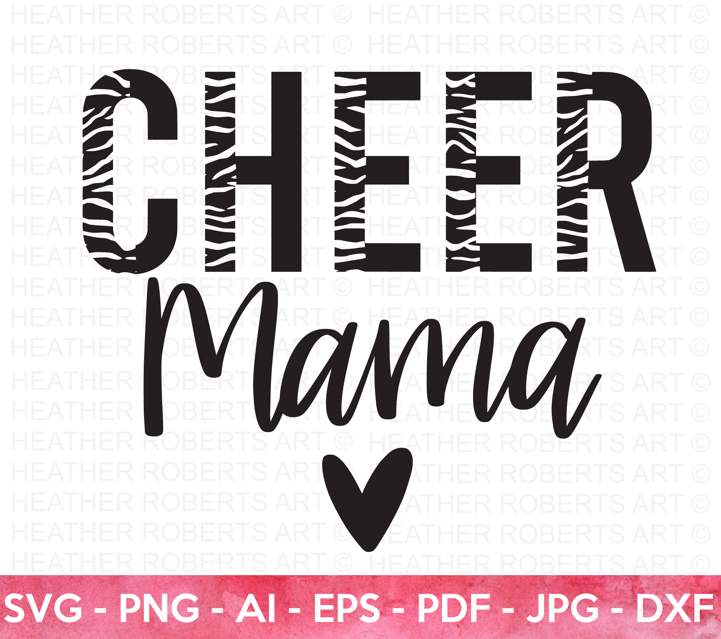 Cheer Mama SVG