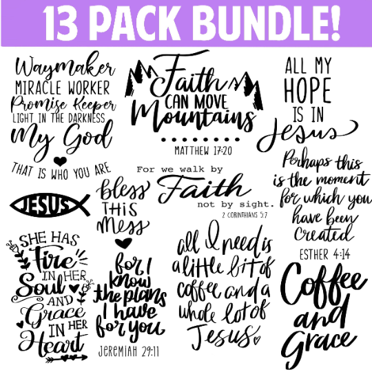 Christian Bundle SVG