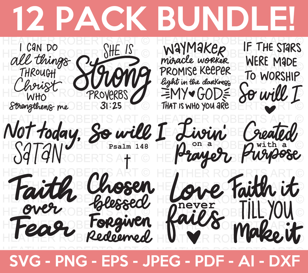 Christian Bundle SVG
