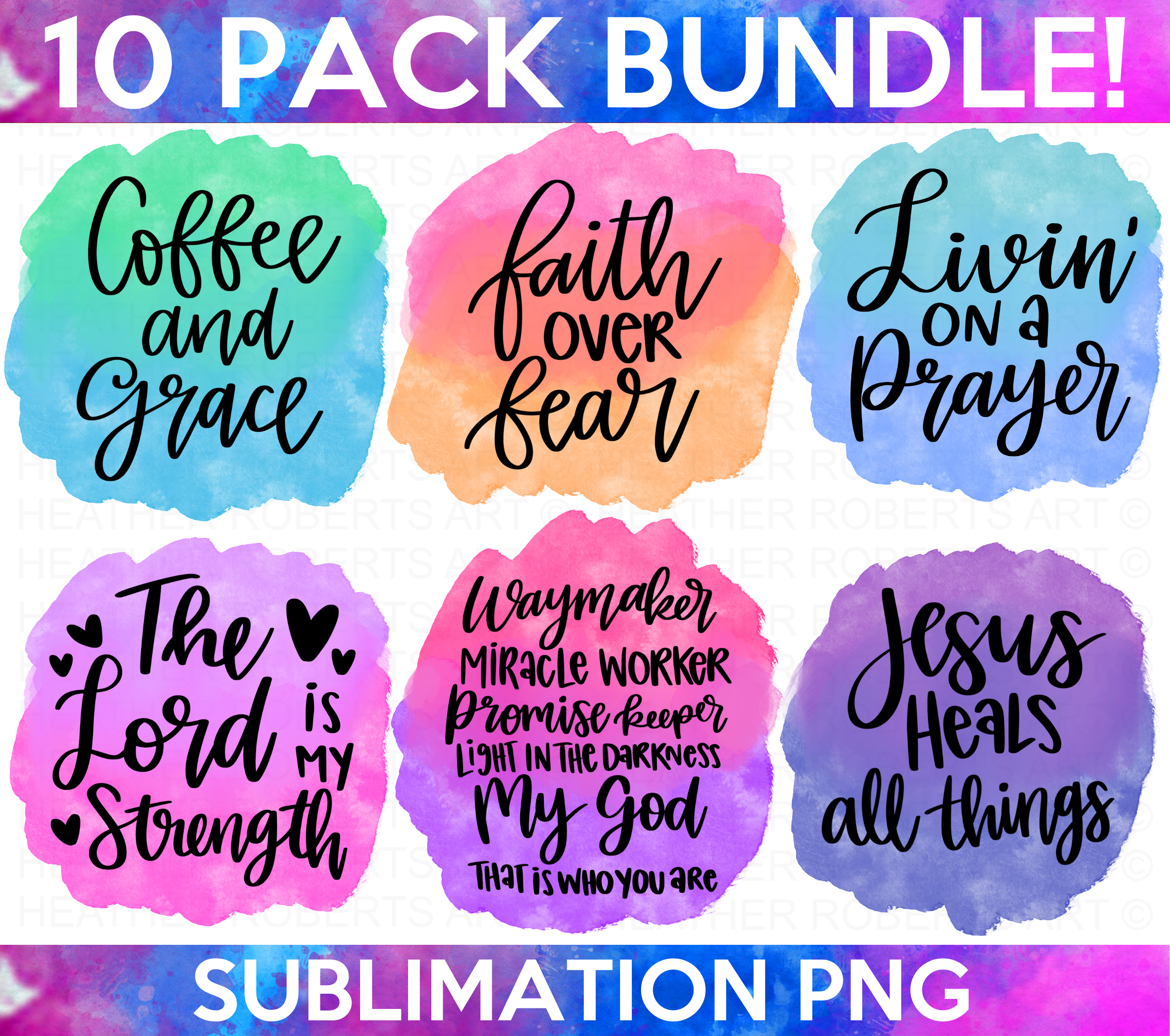 Christian Sublimation Bundle