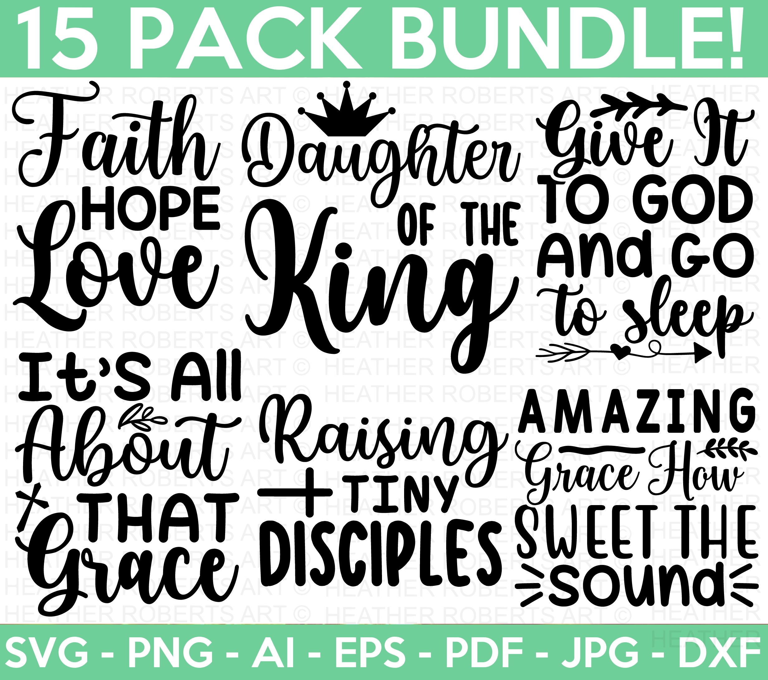 Christian SVG Bundle