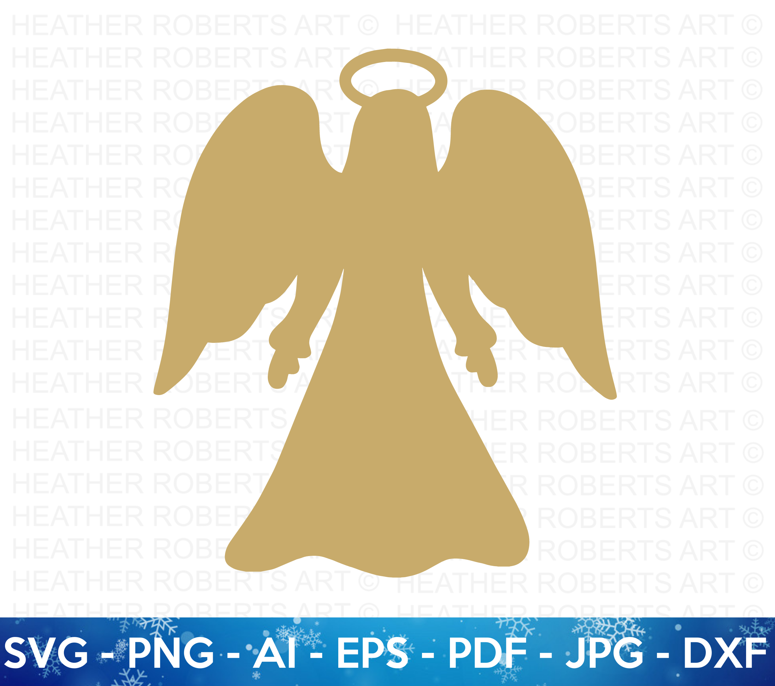 Christmas Angel SVG