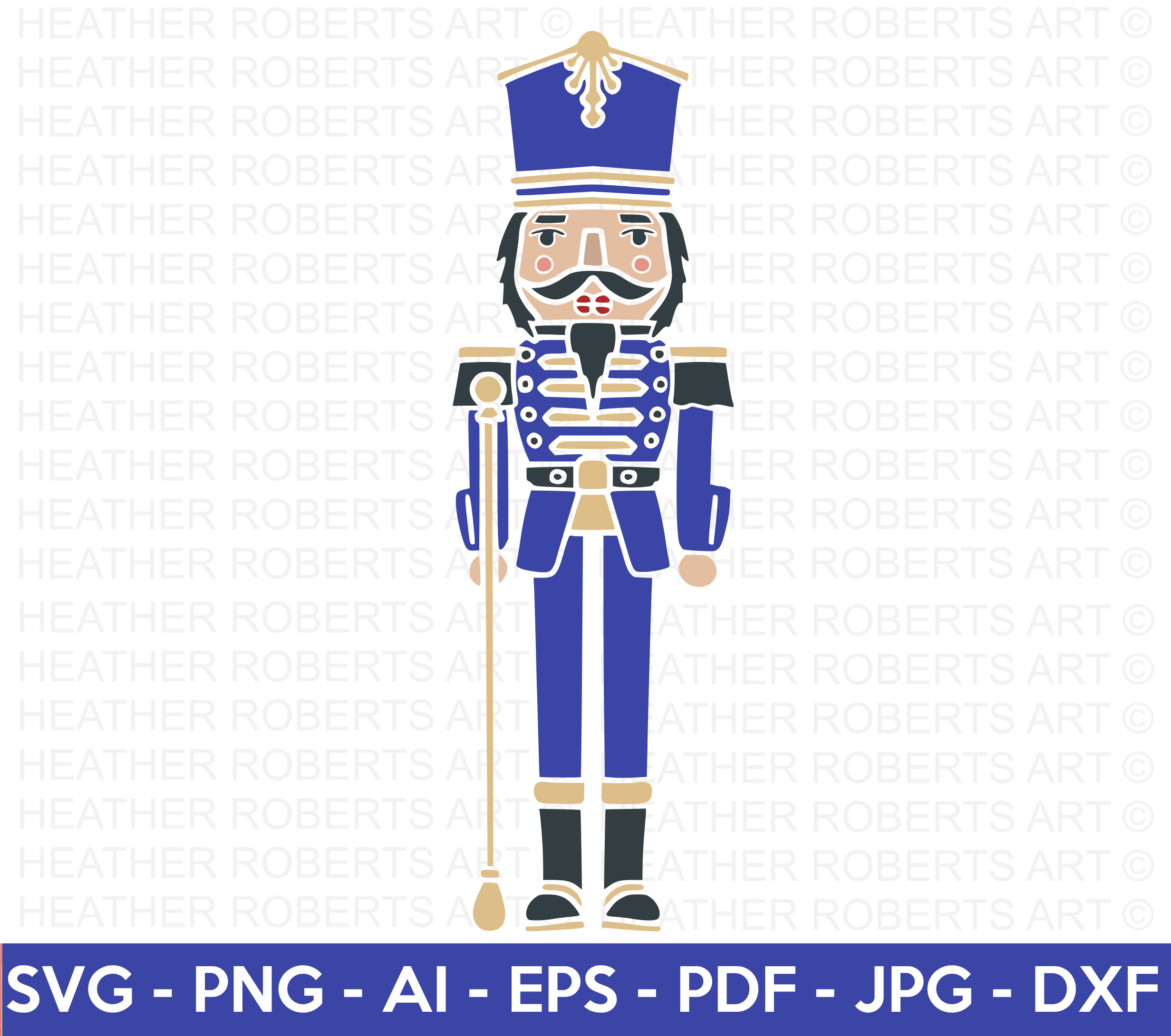 Christmas Nutcracker SVG