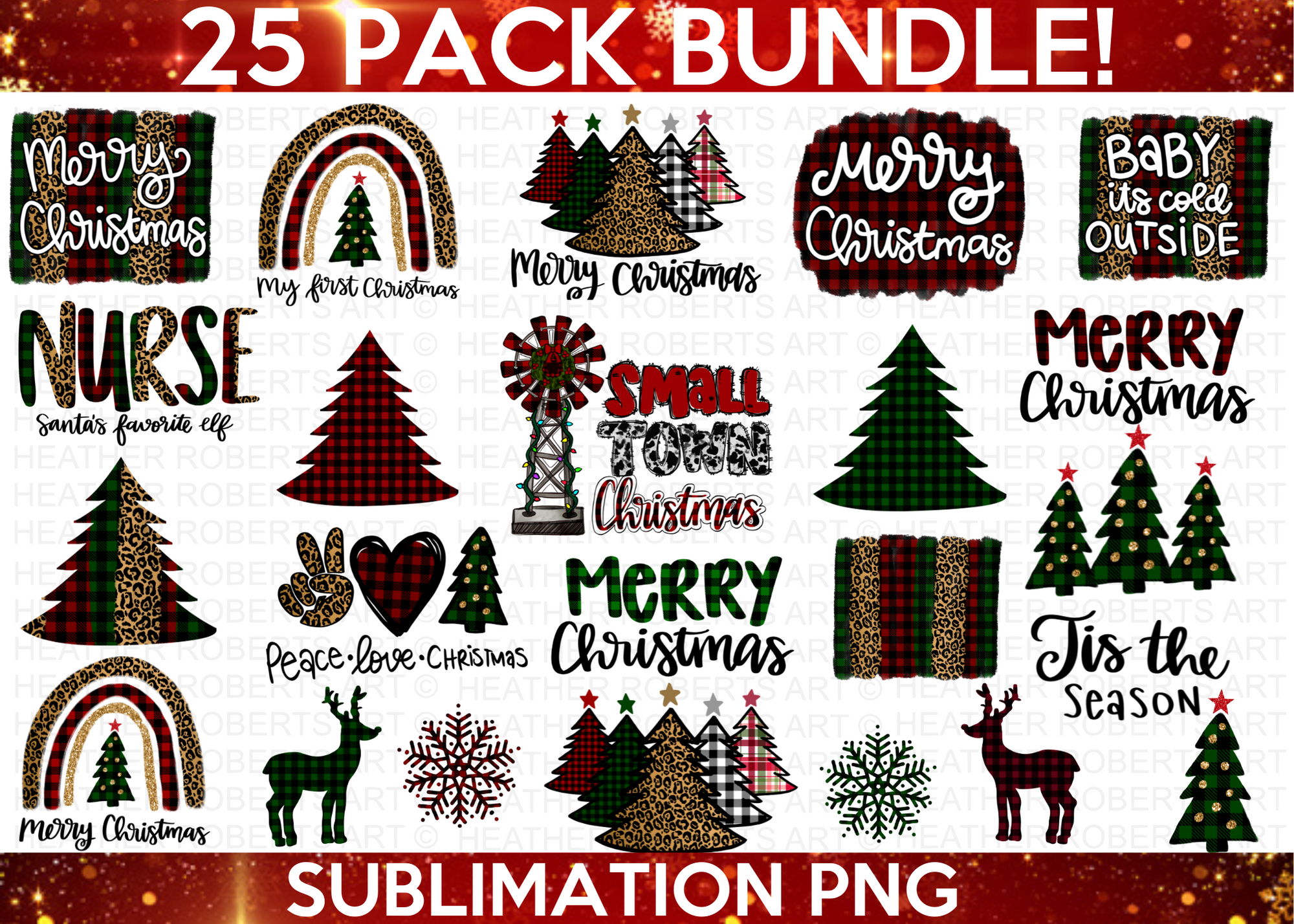 Christmas Sublimation Bundle