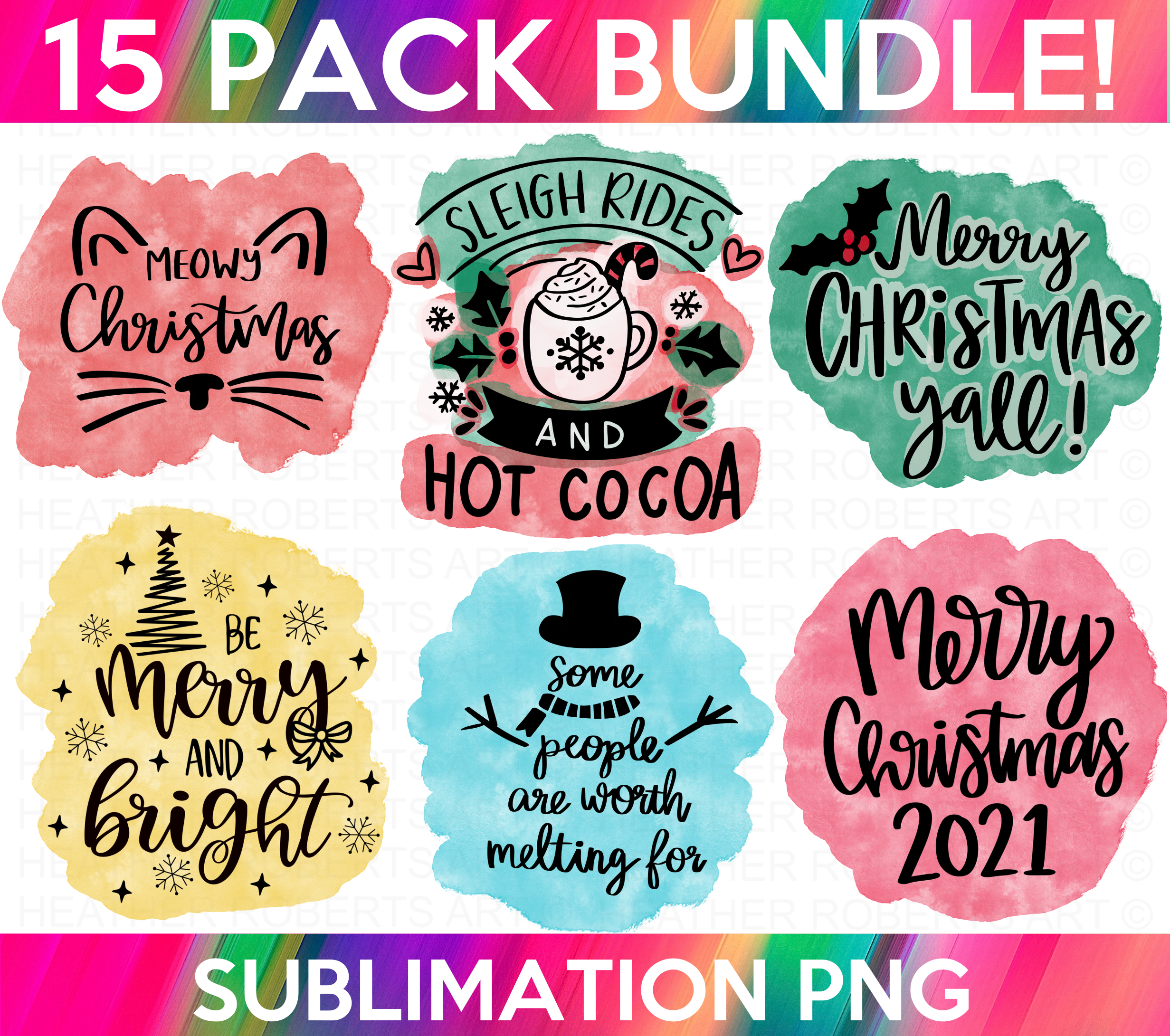 Christmas Sublimation Bundle