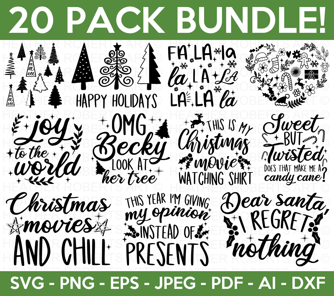 Christmas SVG Bundle