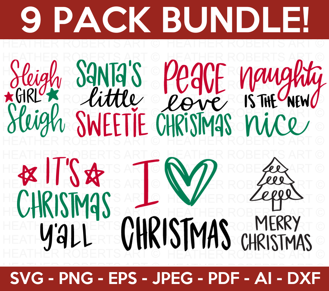 Christmas SVG Bundle