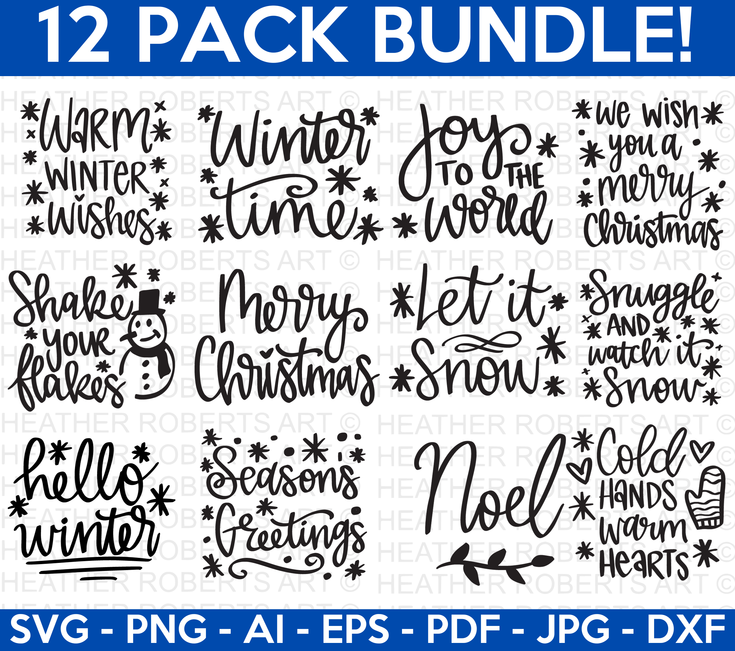 Christmas SVG Bundle