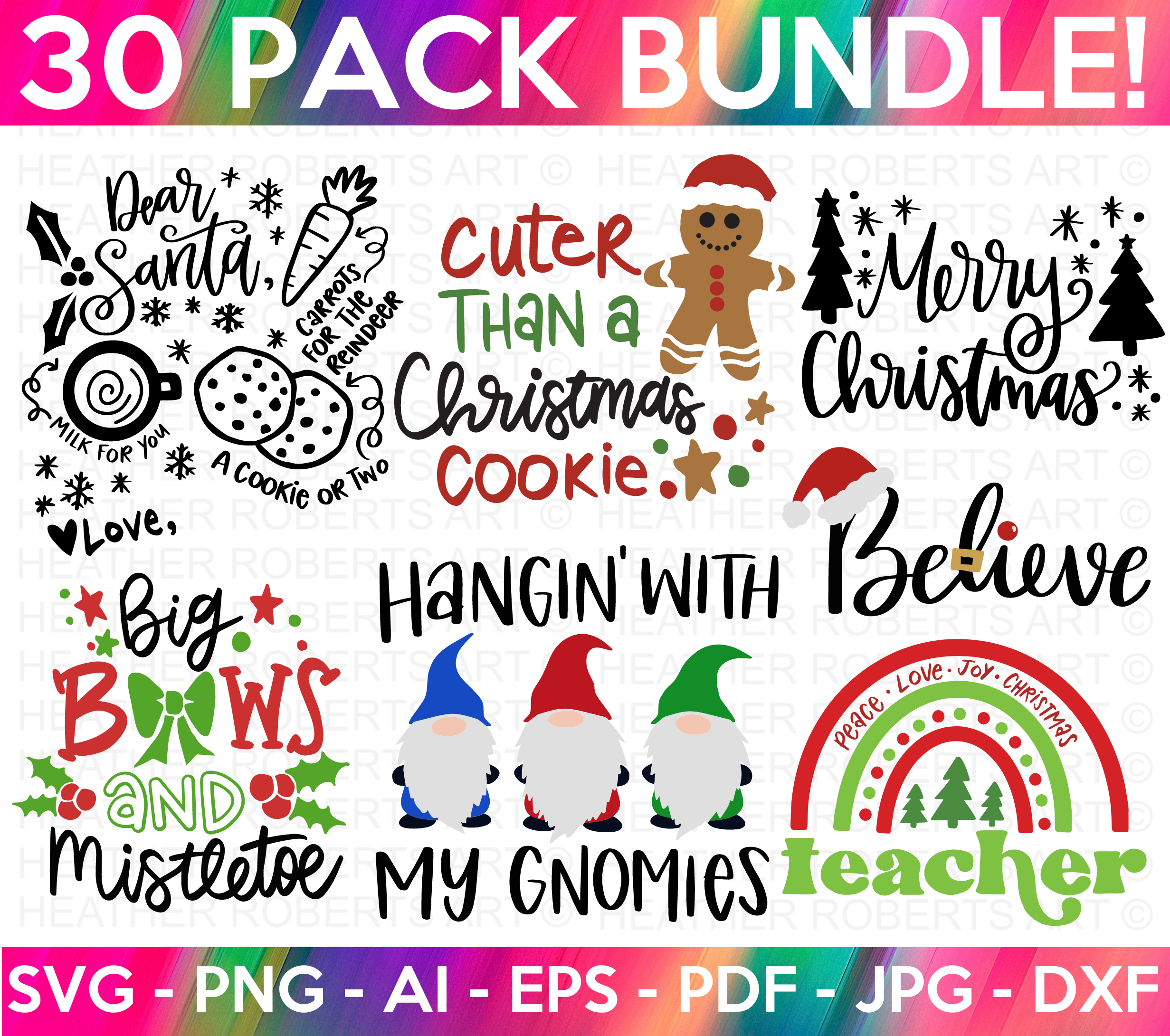 Christmas SVG Bundle