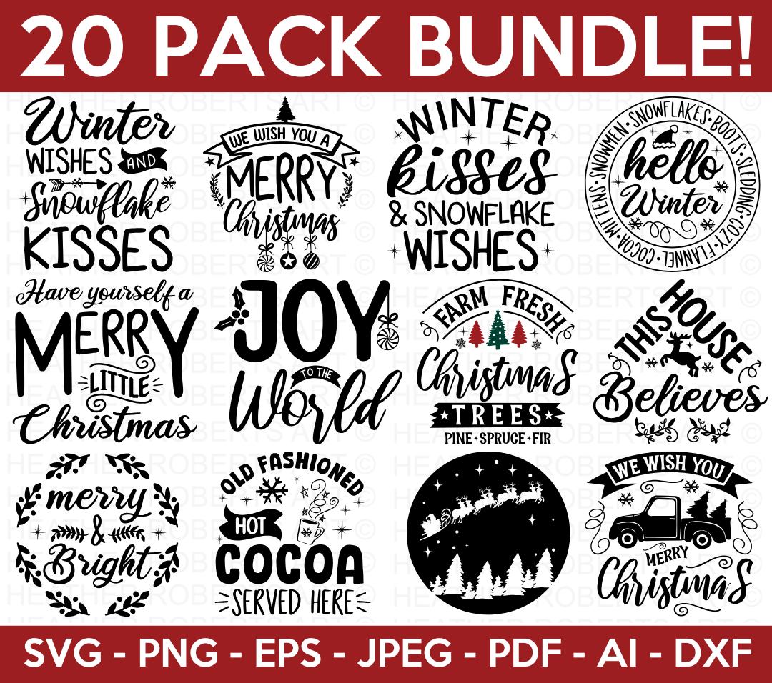 Christmas SVG Bundle