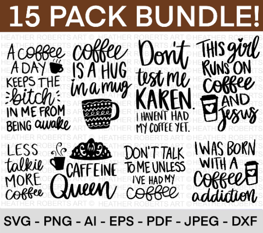 Coffee SVG Bundle