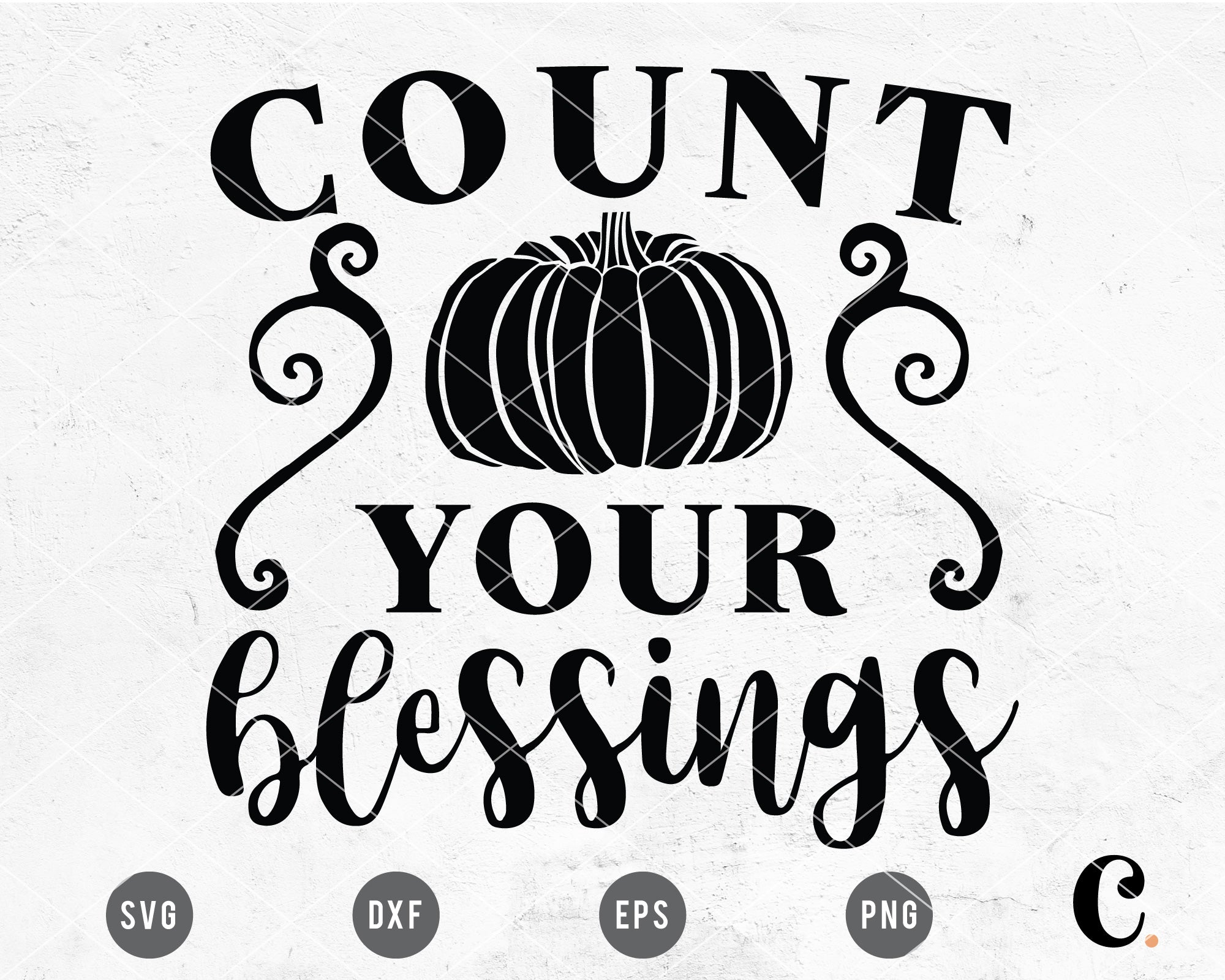 Count Your Blessings SVG
