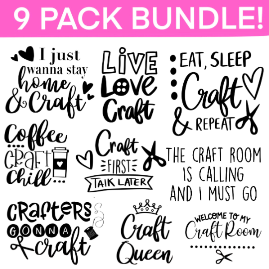 Crafters SVG Bundle
