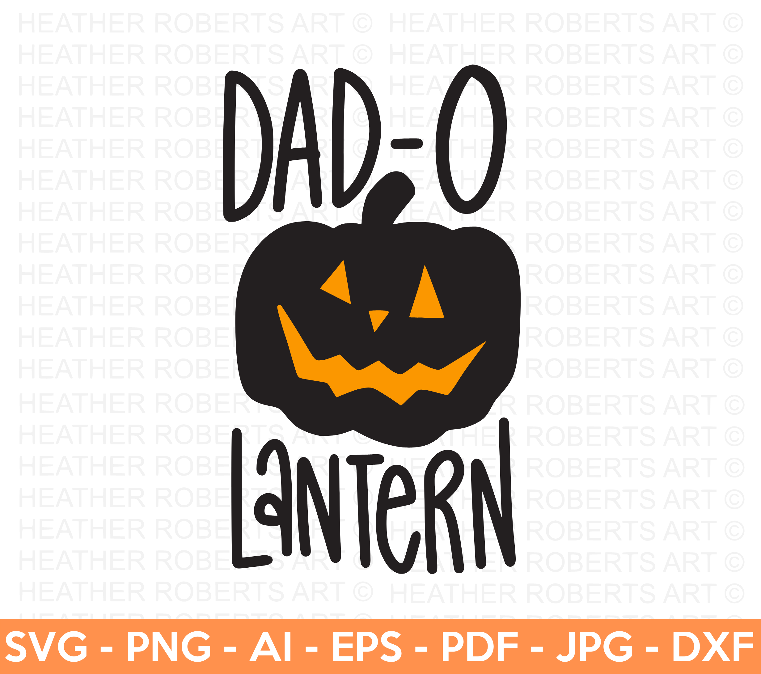 Dad-O Lantern SVG