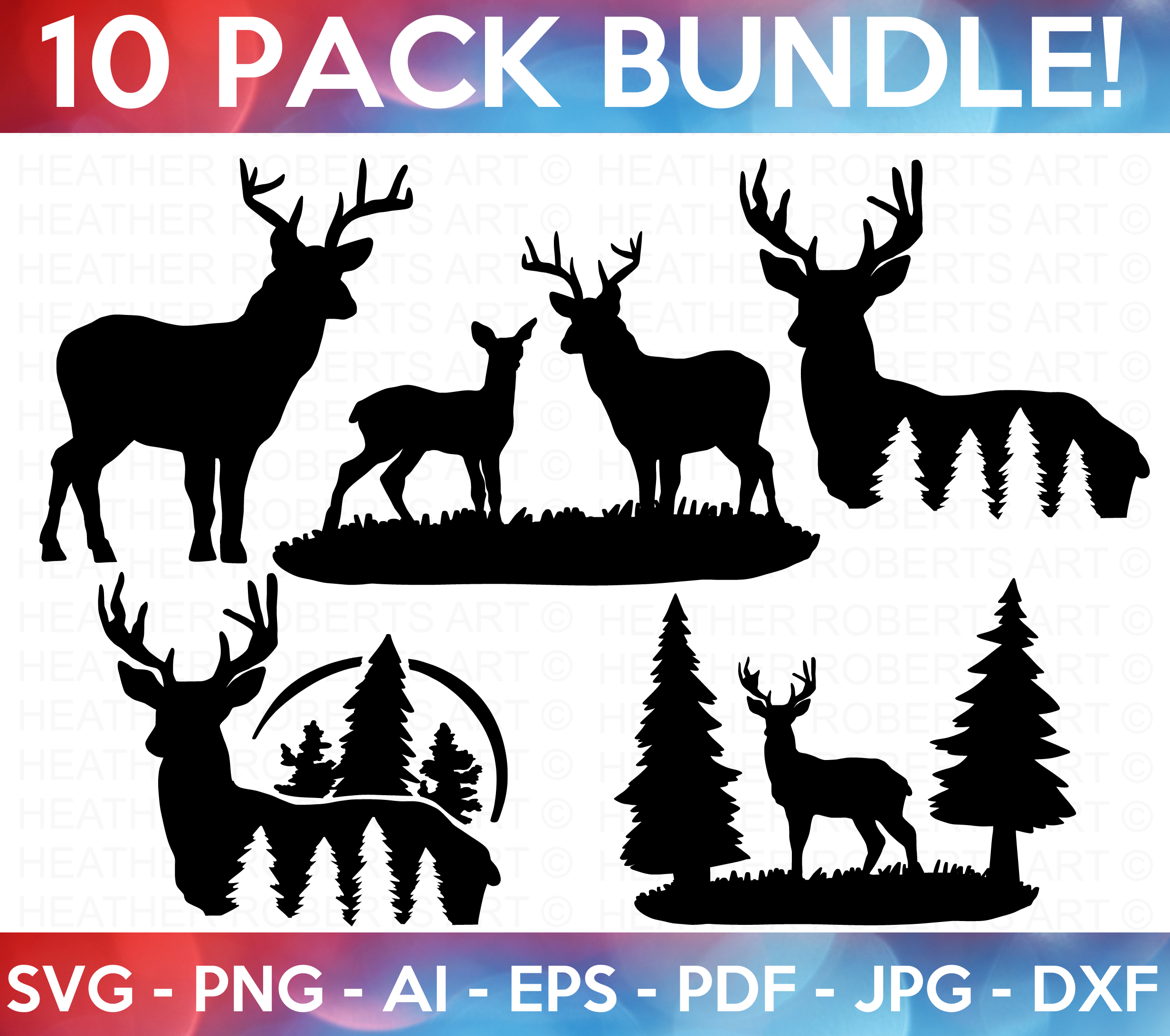Deer SVG Bundle