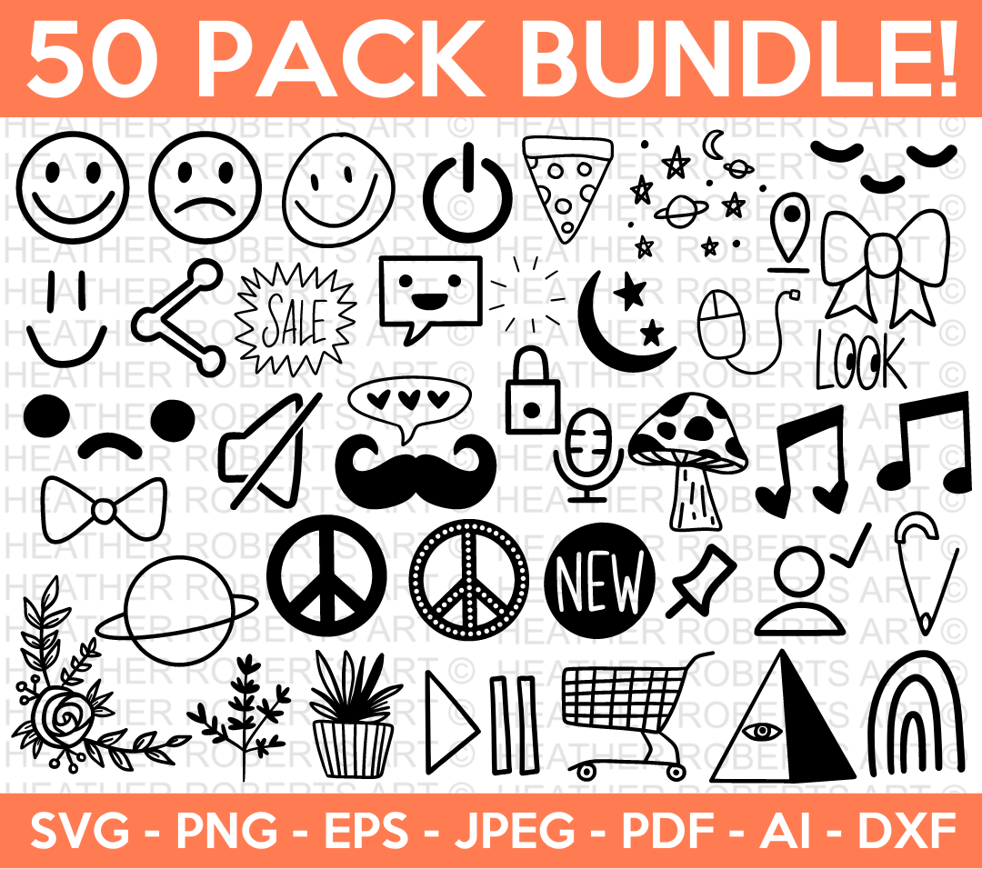 Doodle SVG Bundle