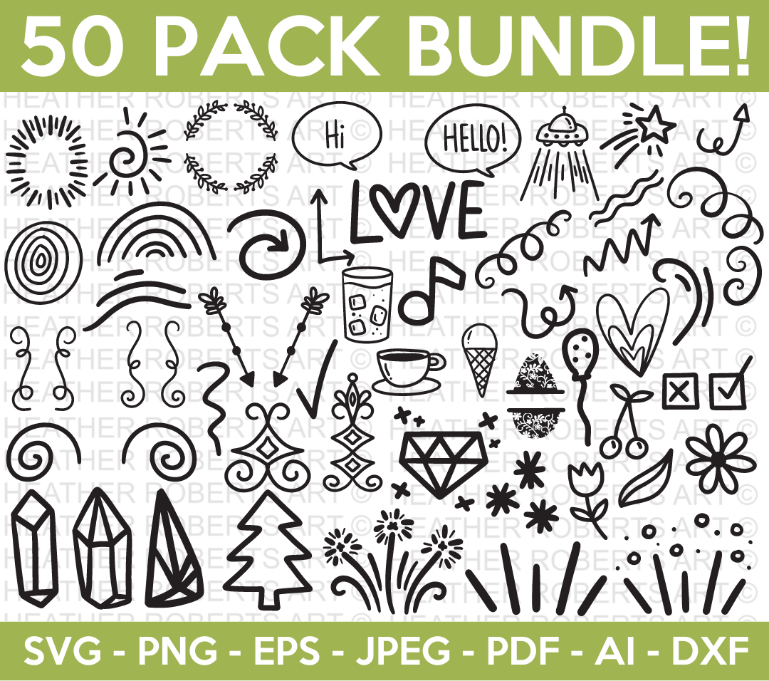 Doodle SVG Bundle
